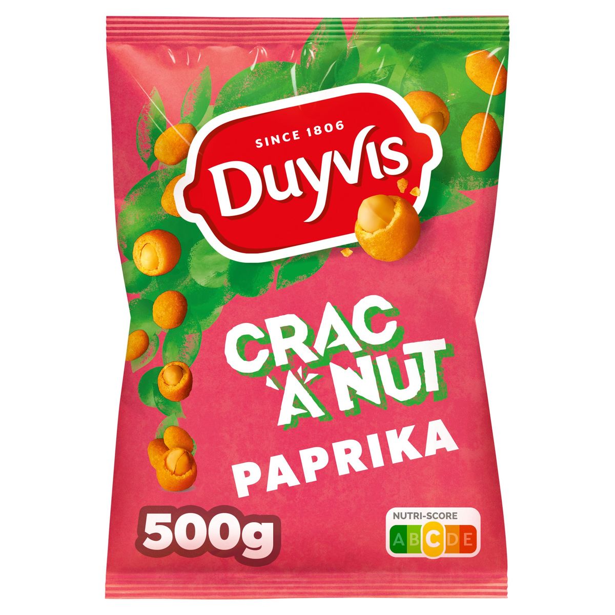 Duyvis Crac A Nut Paprika Nootjes 500 gr