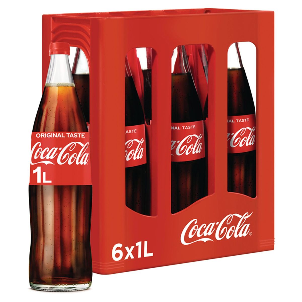 Coca-Cola Coke Soft drink 6 x 1 L