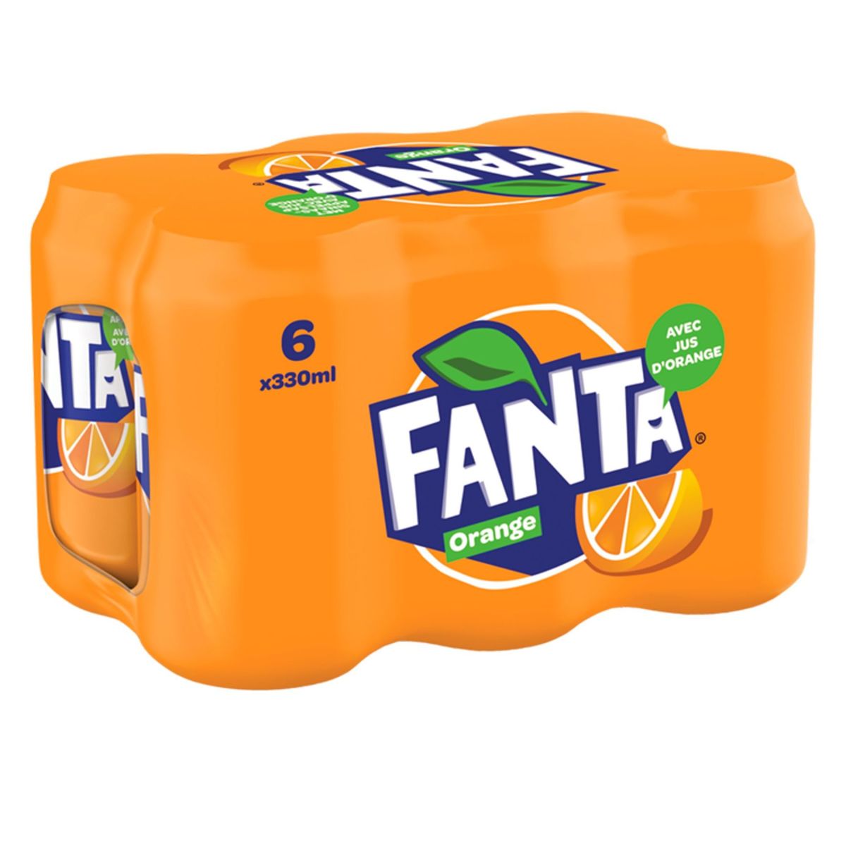 Fanta Orange Lemonade Canette 6 x 330 ml