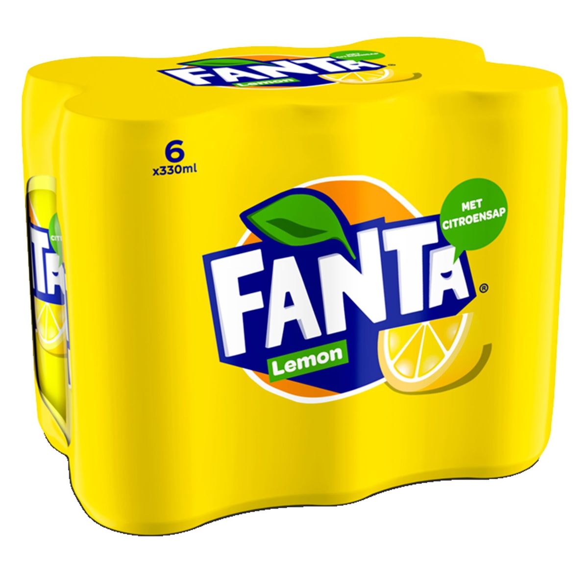 FANTA LEMON Lemonade SLEEKCAN 330 ML X 6
