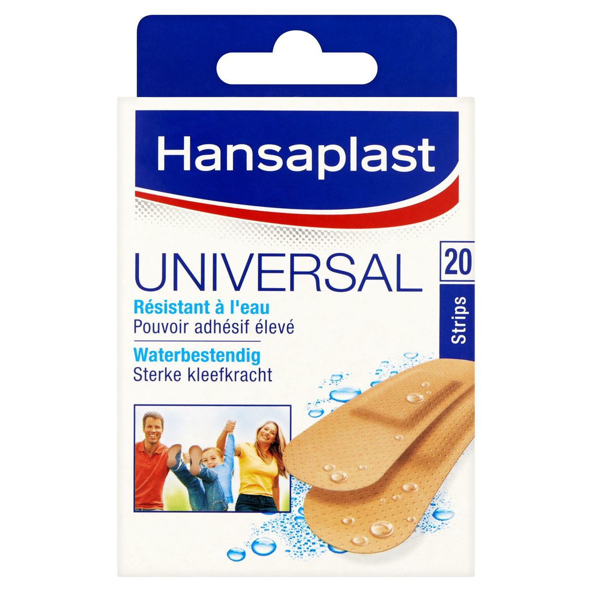 Hansaplast Universal Résistant à l'Eau 20 Strips