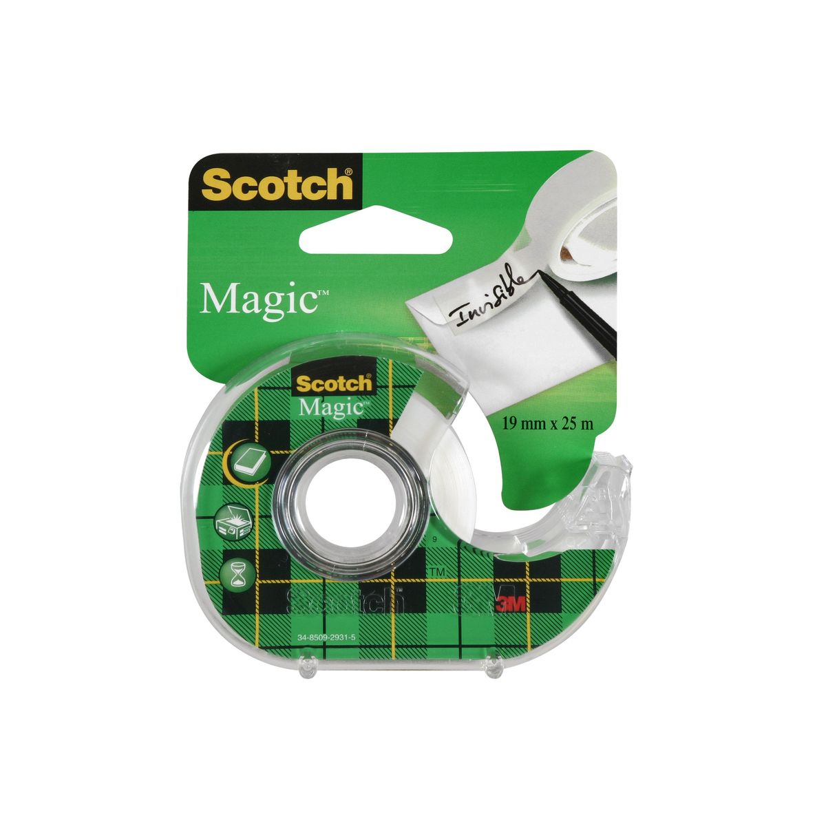 Scotch Navulbare dispenser 19 mm x 25 Magic tape