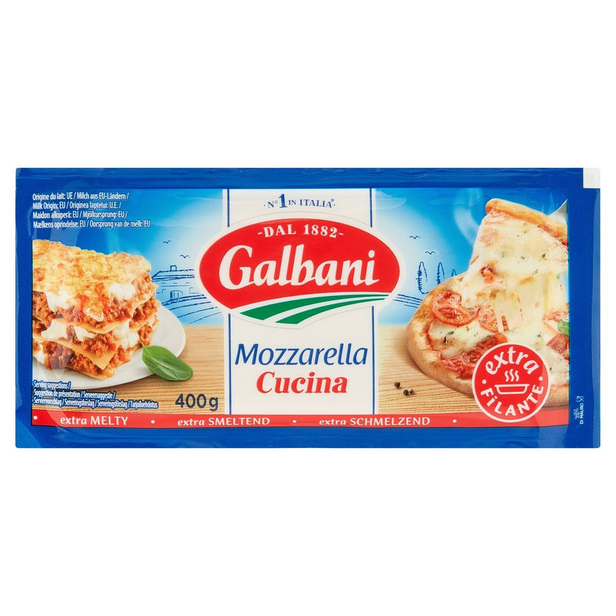 Galbani Mozzarella Cucina 400 g Carrefour Site