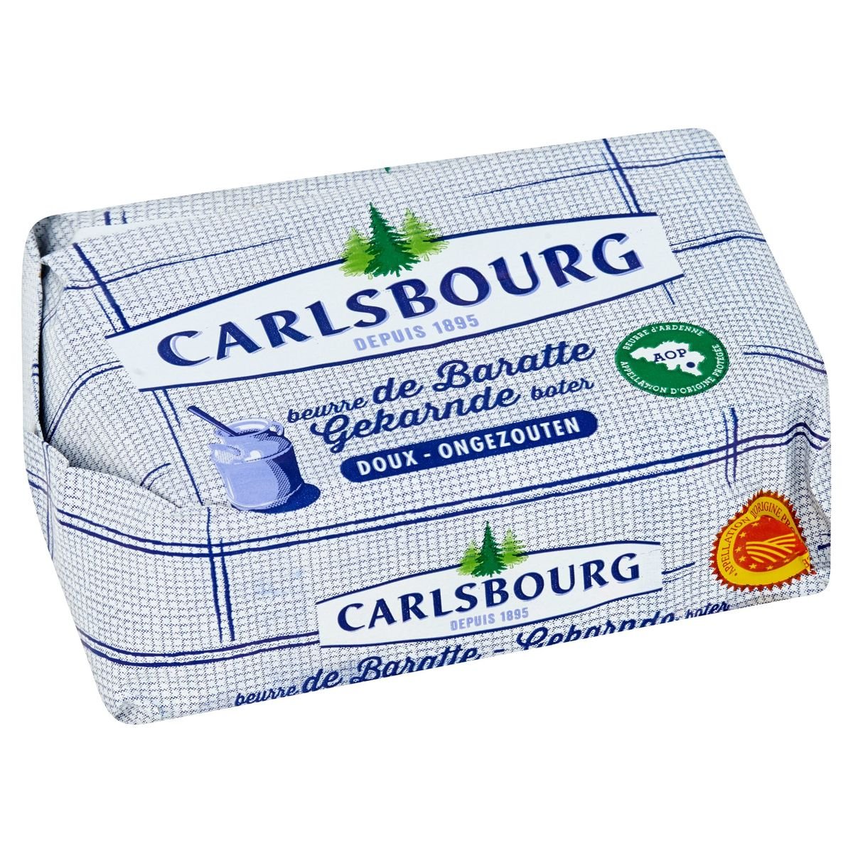 Carlsbourg Beurre de Baratte Doux 250 g