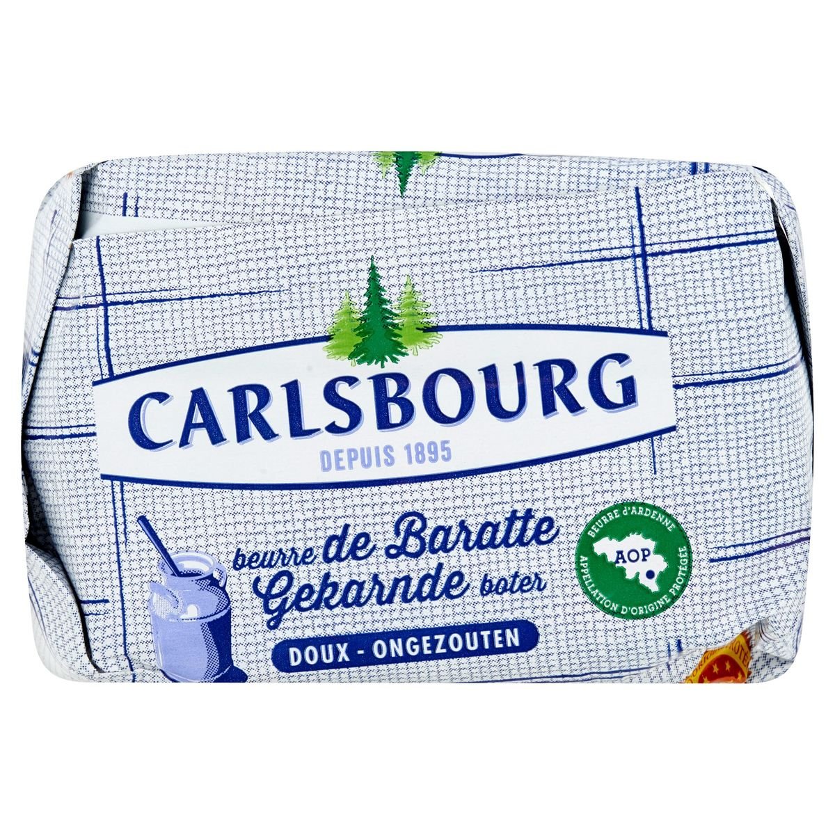 Carlsbourg Beurre de Baratte Doux 250 g