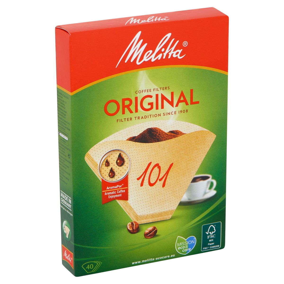 Melitta 101 Original Koffiefilters 40 Stuks
