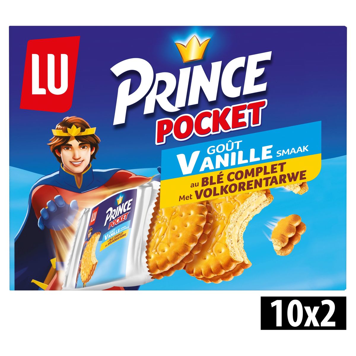 LU Prince Pocket Koeken Vanille Smaak 400 g