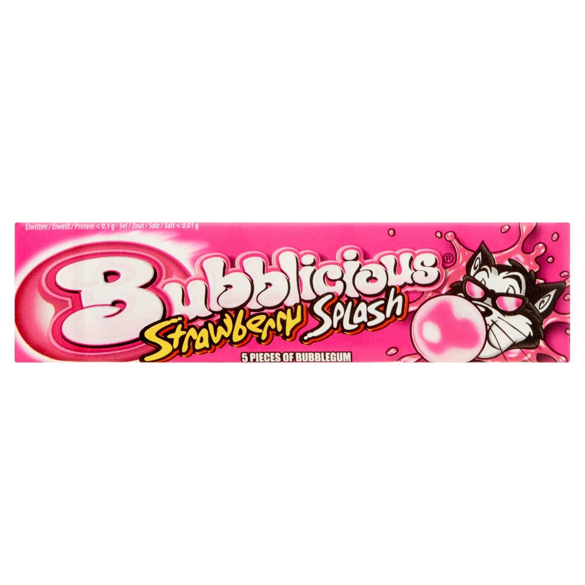 Bubblicious Chewing-gum Fraise Single 38 g