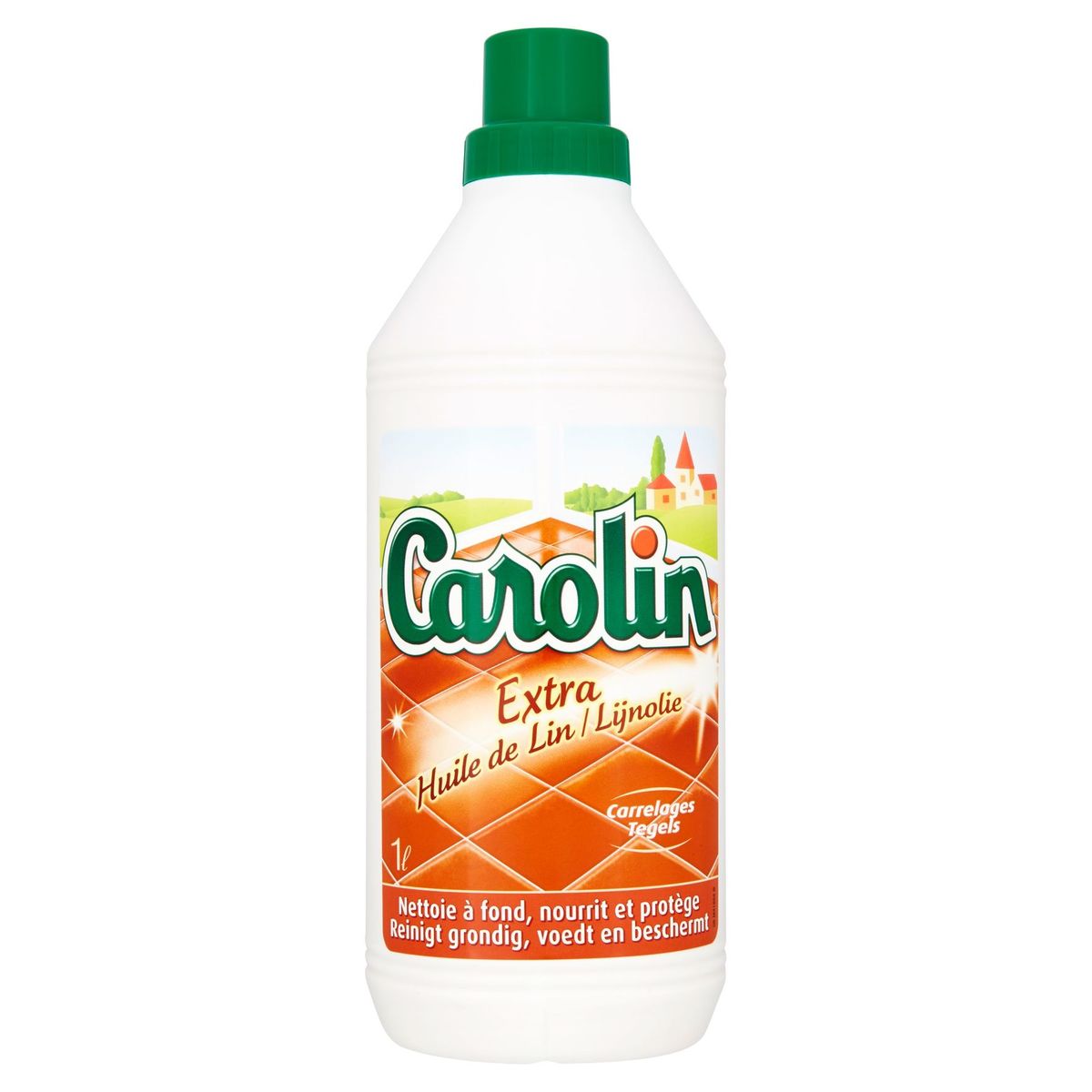 CAROLIN NETTOYANT CARRELAGES EXTRA HUILE DE LIN