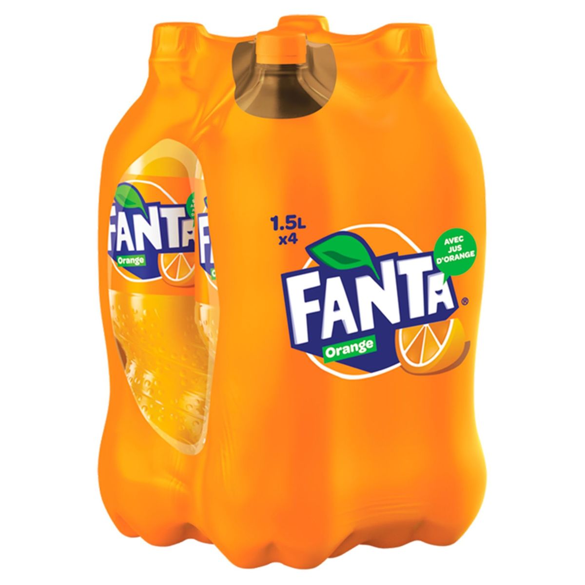 Fanta Orange Lemonade 4 x 1.5 L
