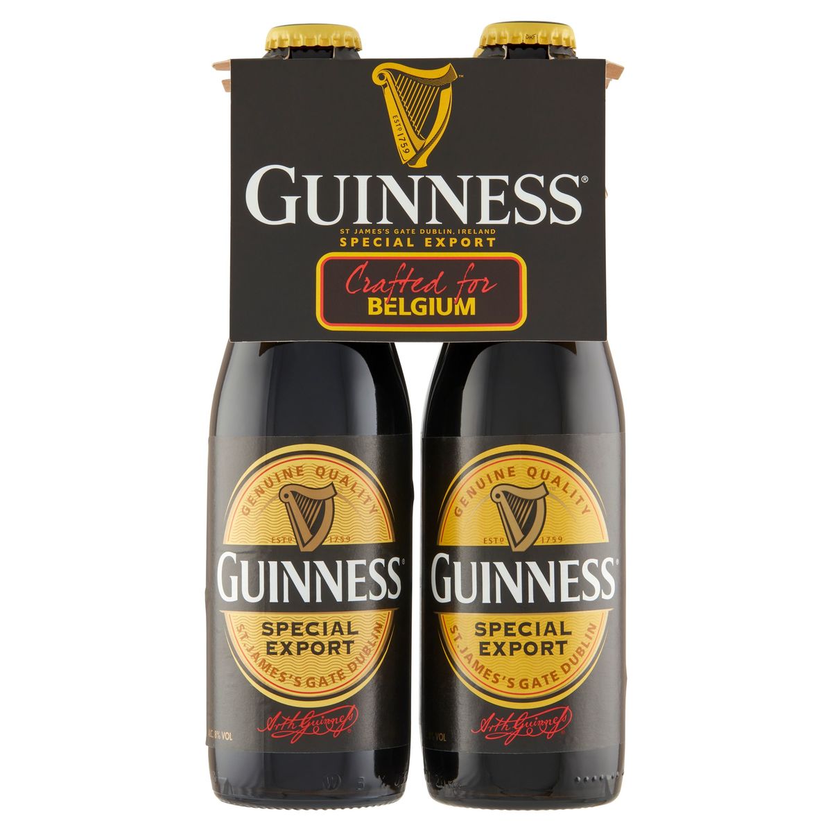 Guinness Special Export Flessen 4 x 33 cl