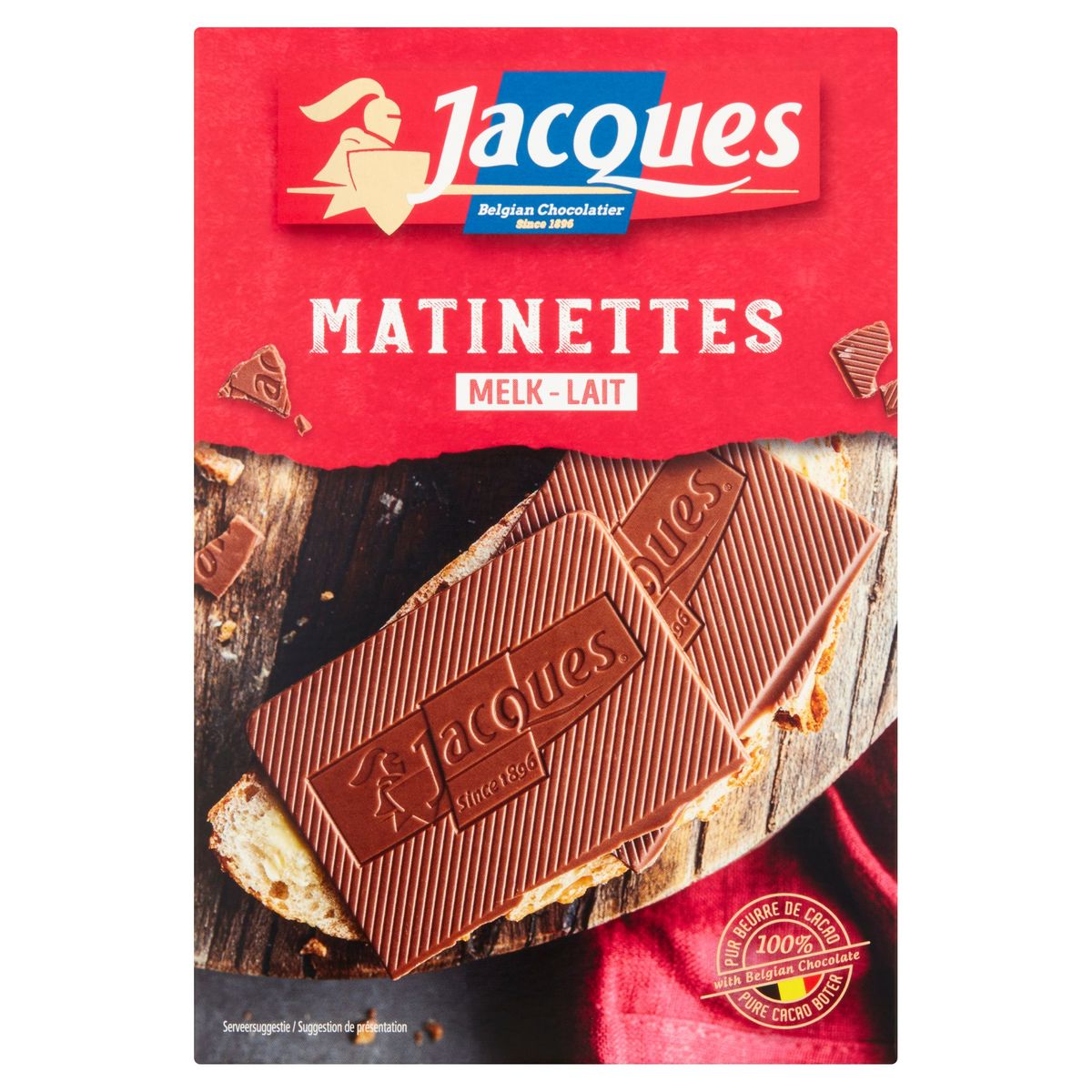 Jacques Matinettes Lait 128 g