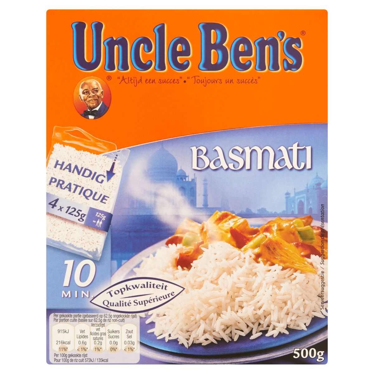 Uncle Ben's Riz Basmati 4 x 125 g Carrefour Site