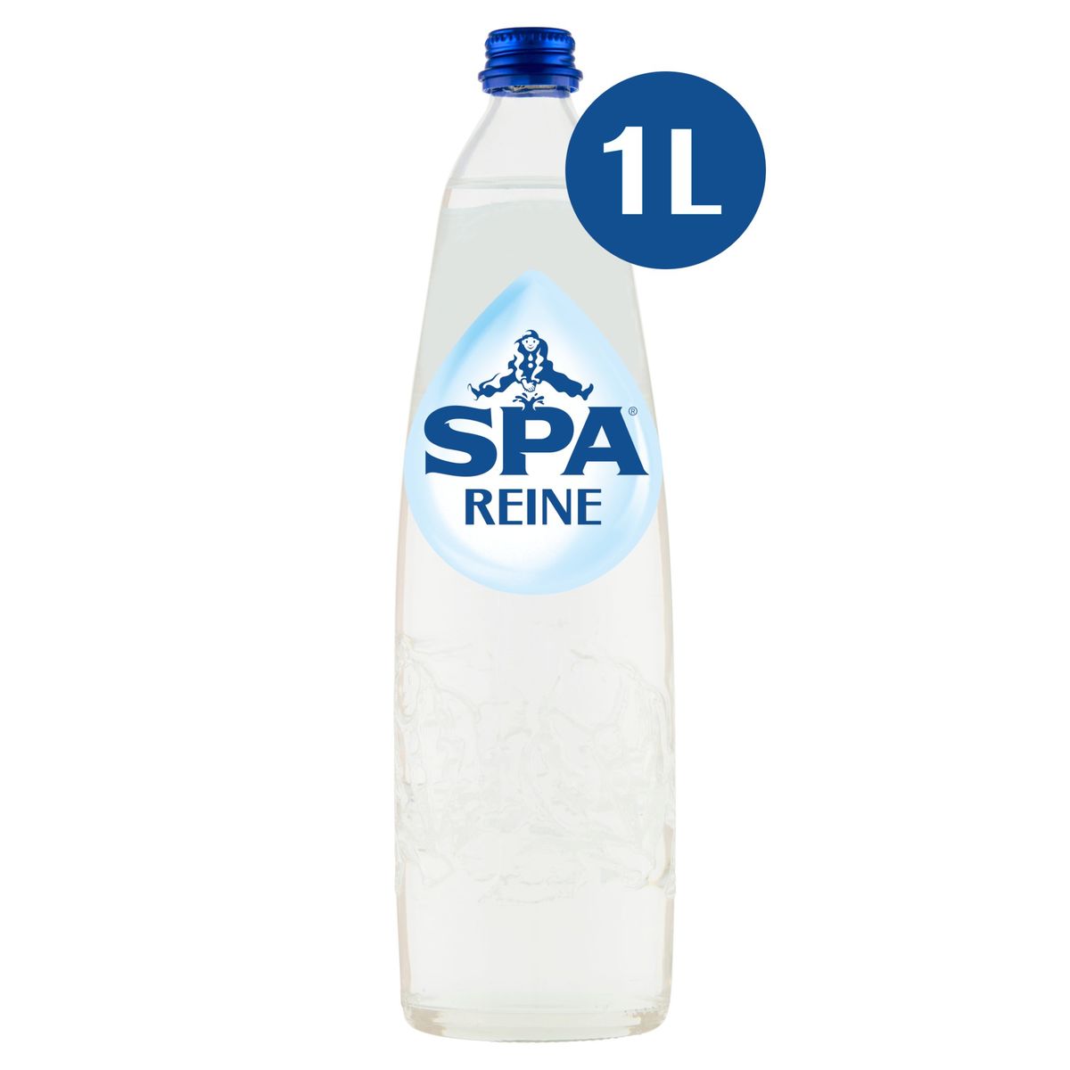 SPA REINE Niet-Bruisend Natuurlijk Mineraalwater GLAS 1L