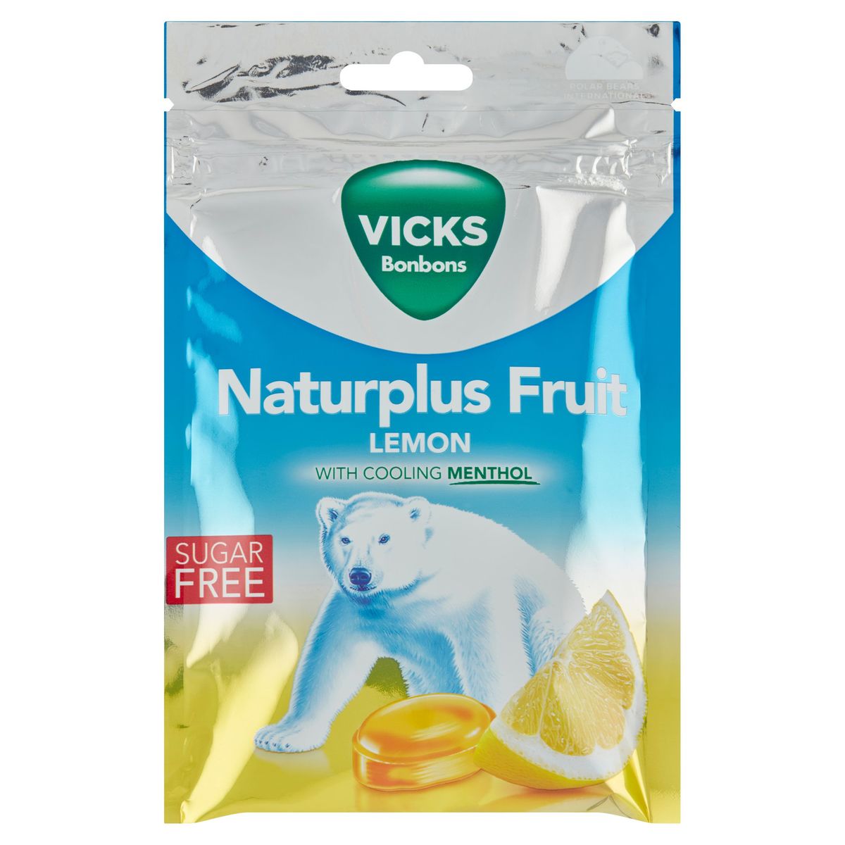 Vicks Bonbons Naturplus Fruit Lemon 72 g