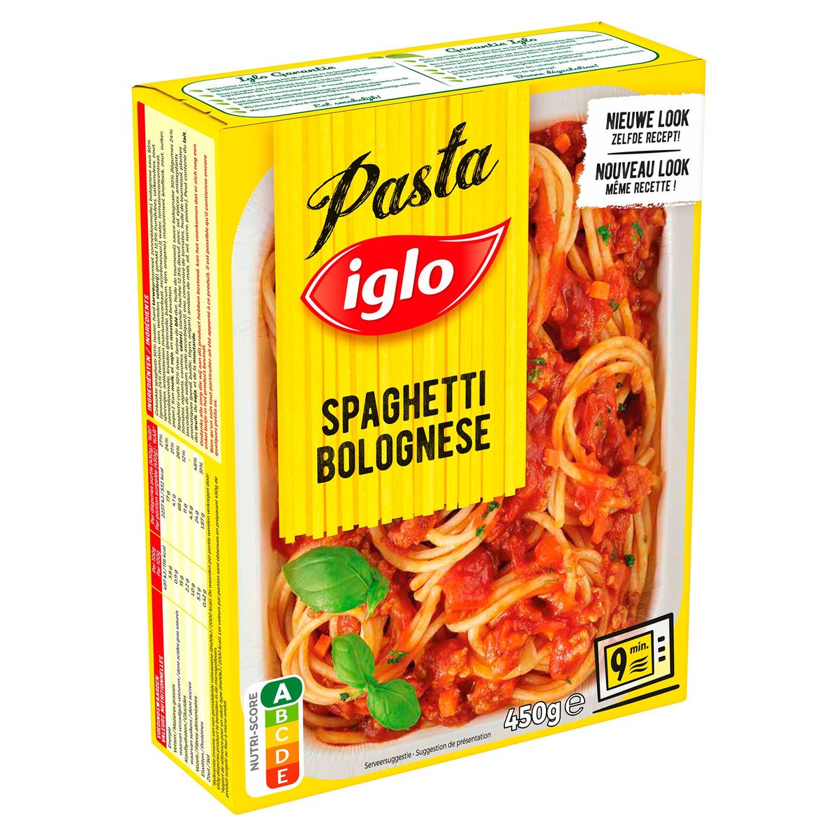 Iglo Pasta Spaghetti Bolognese 1 portion 450 g