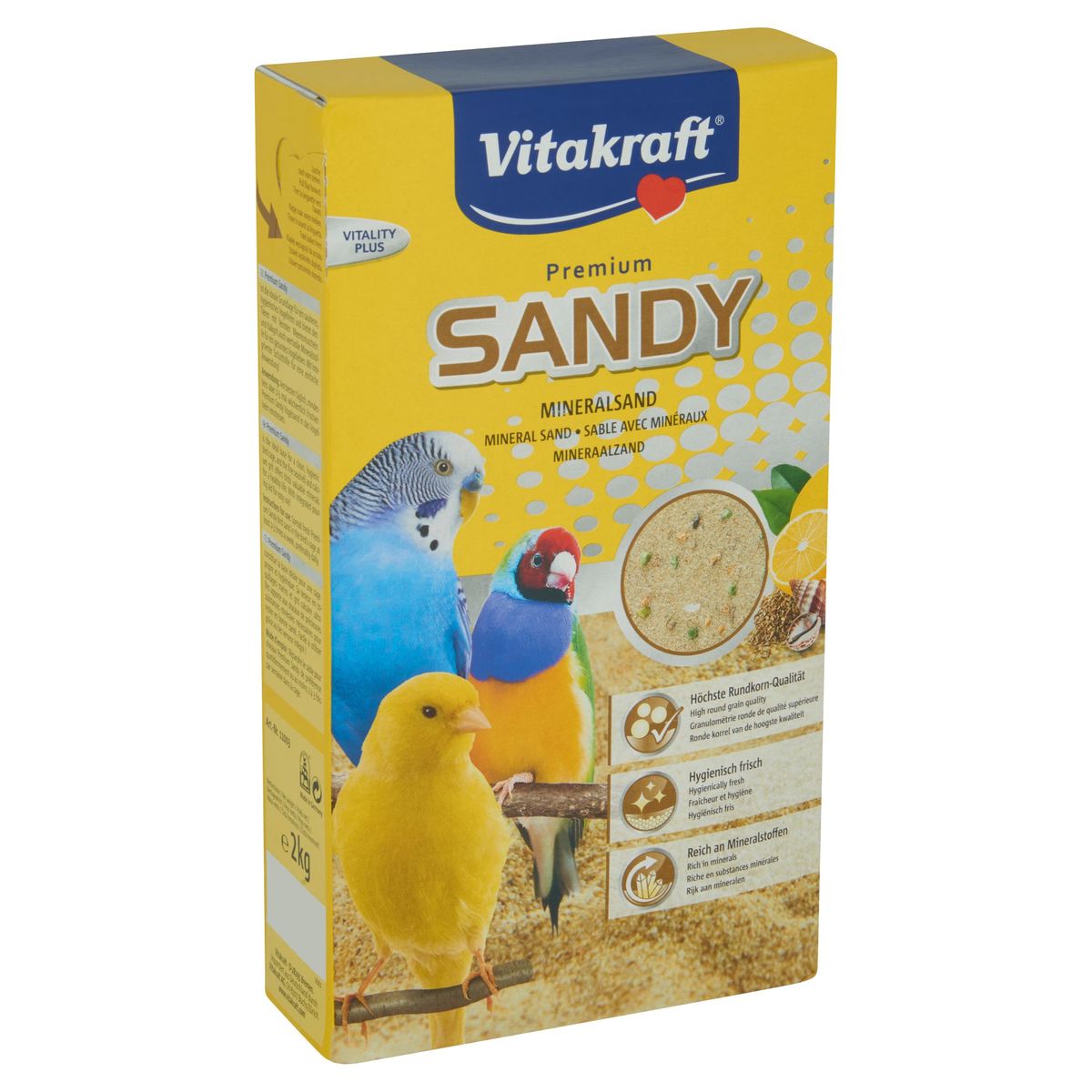 Vitakraft Vitality Plus Premium Sandy Mineraalzand 2 kg