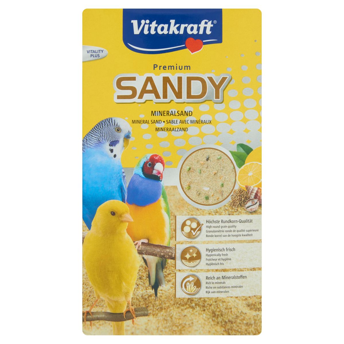 Vitakraft Vitality Plus Premium Sandy Mineraalzand 2 kg