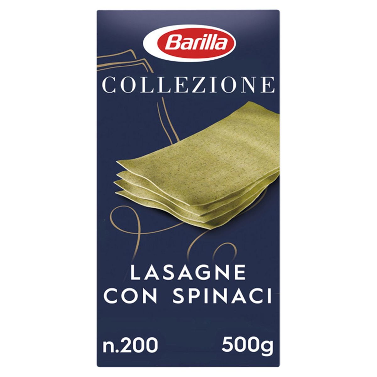 Barilla Lasagne con Spinaci Collezione 500 g