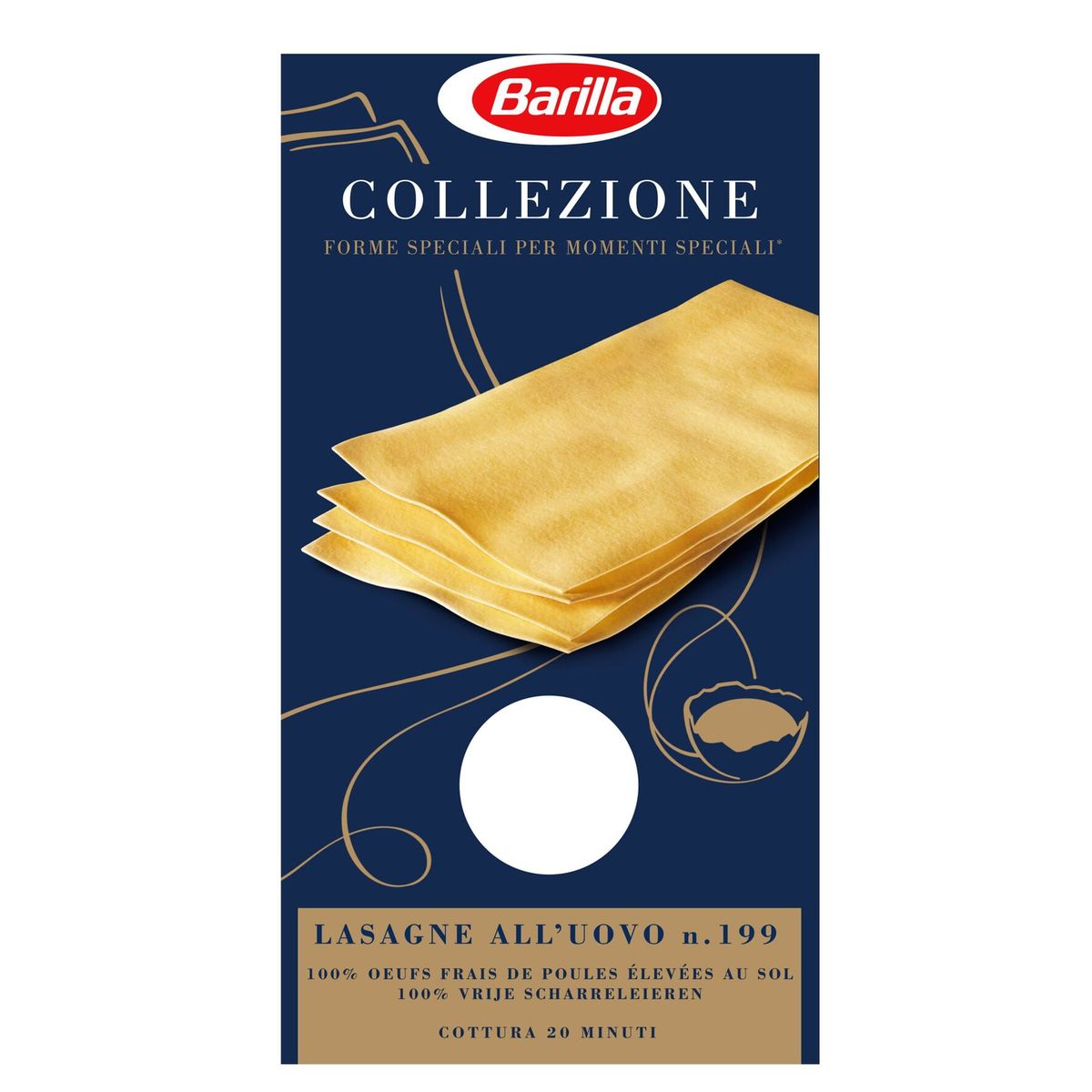 Barilla Lasagne all'Uovo Collezione 500 g
