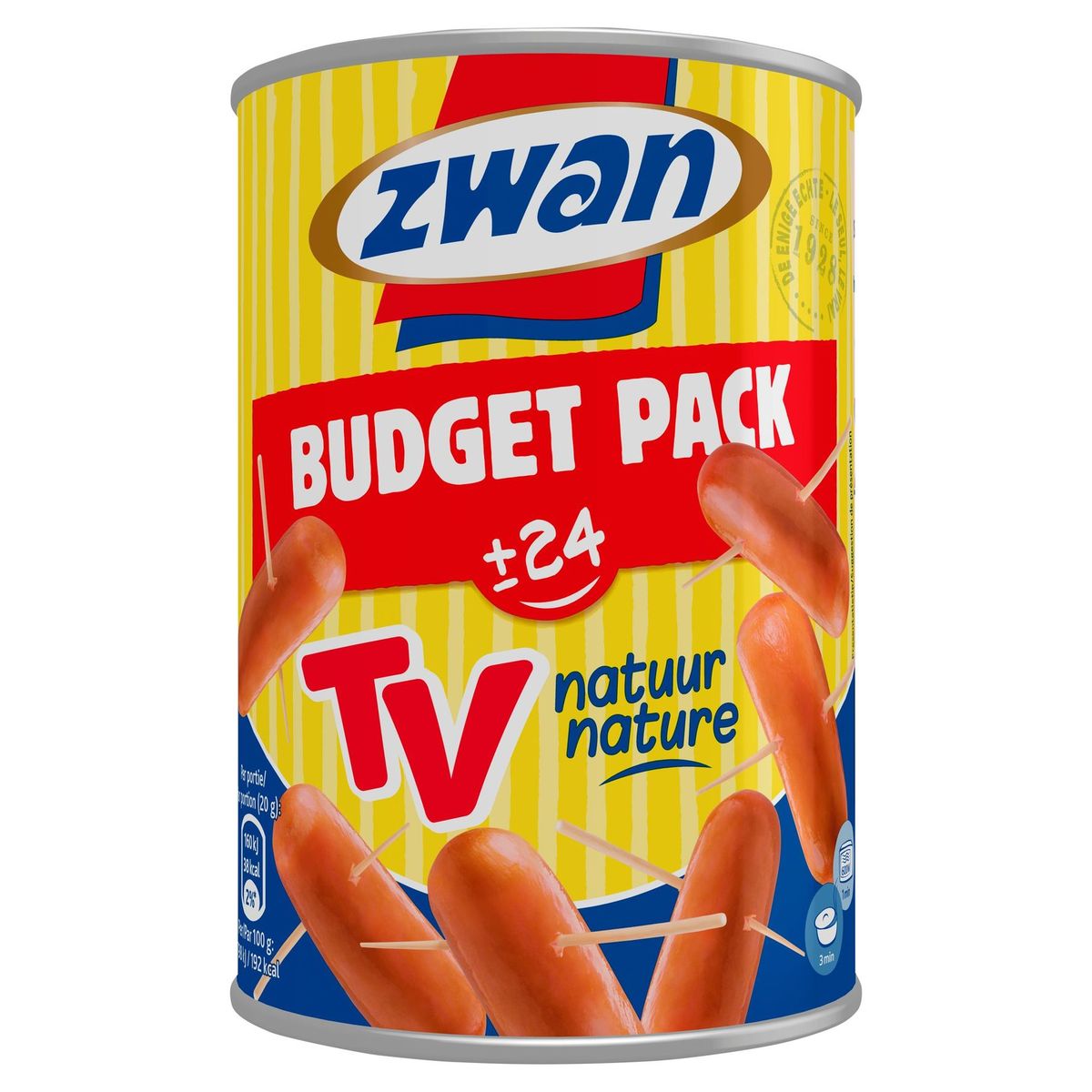 Zwan  Worst  TV Budget Aperitiefhapjes 410 g