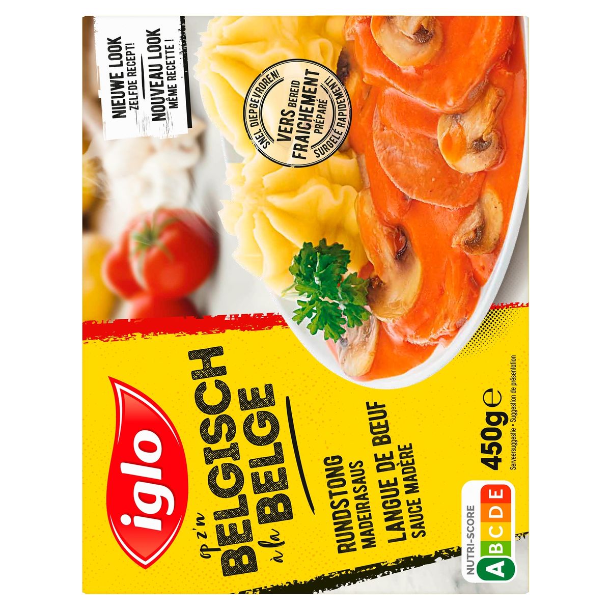 Iglo Langue de Bœuf Sauce Madère 450 g