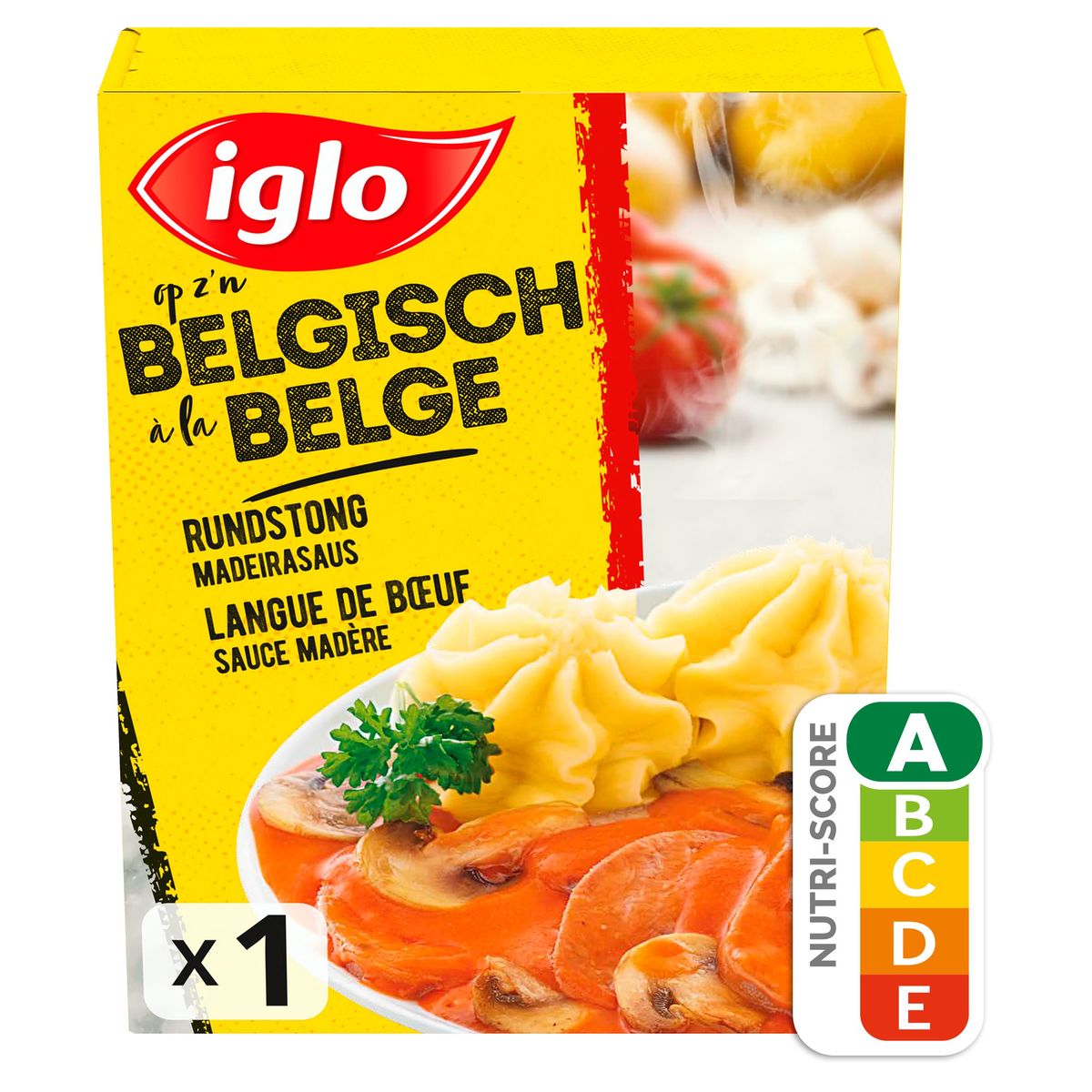 Iglo Langue de Bœuf Sauce Madère 1 portion 450 g