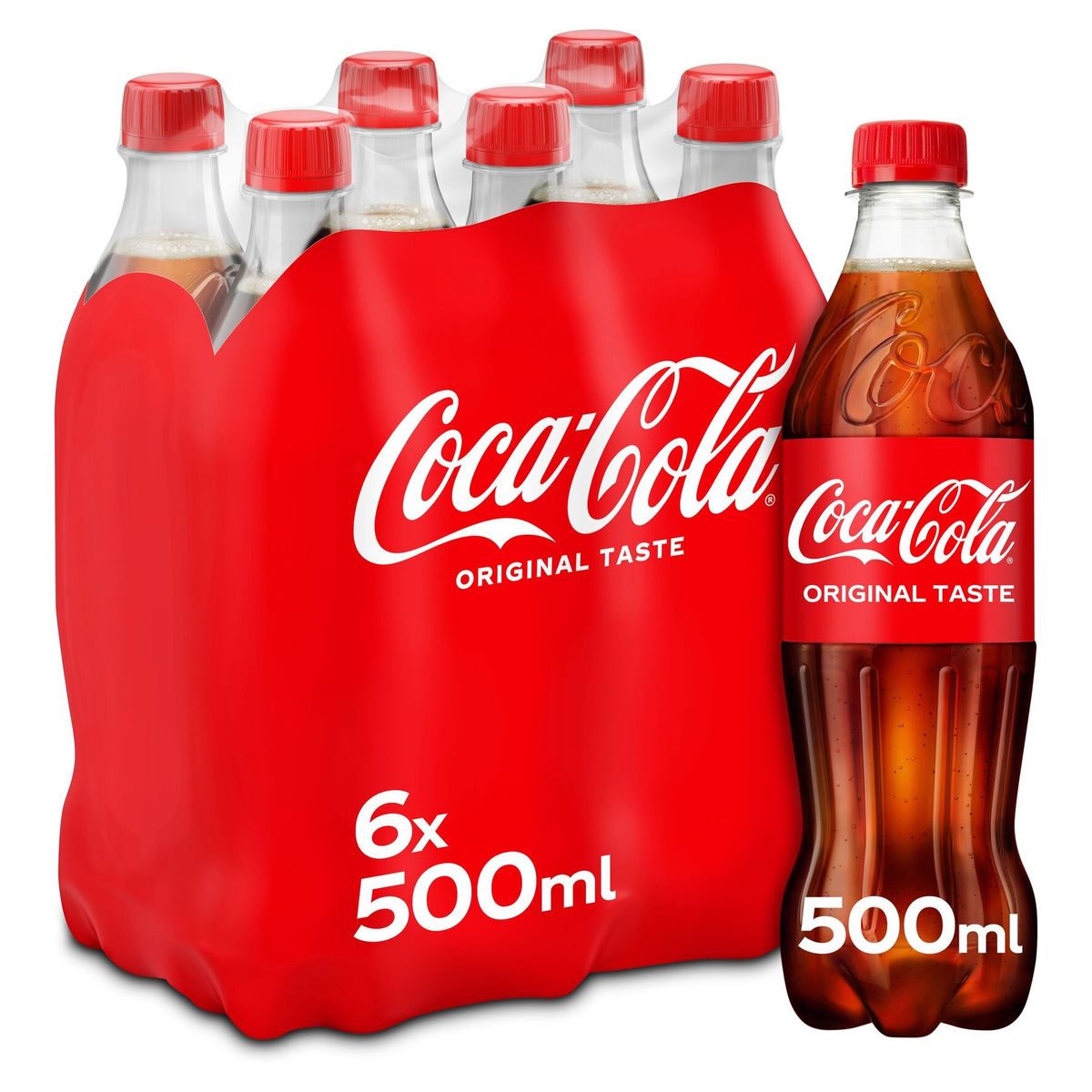 Coca-Cola Coke Soft drink 6 x 500 ml