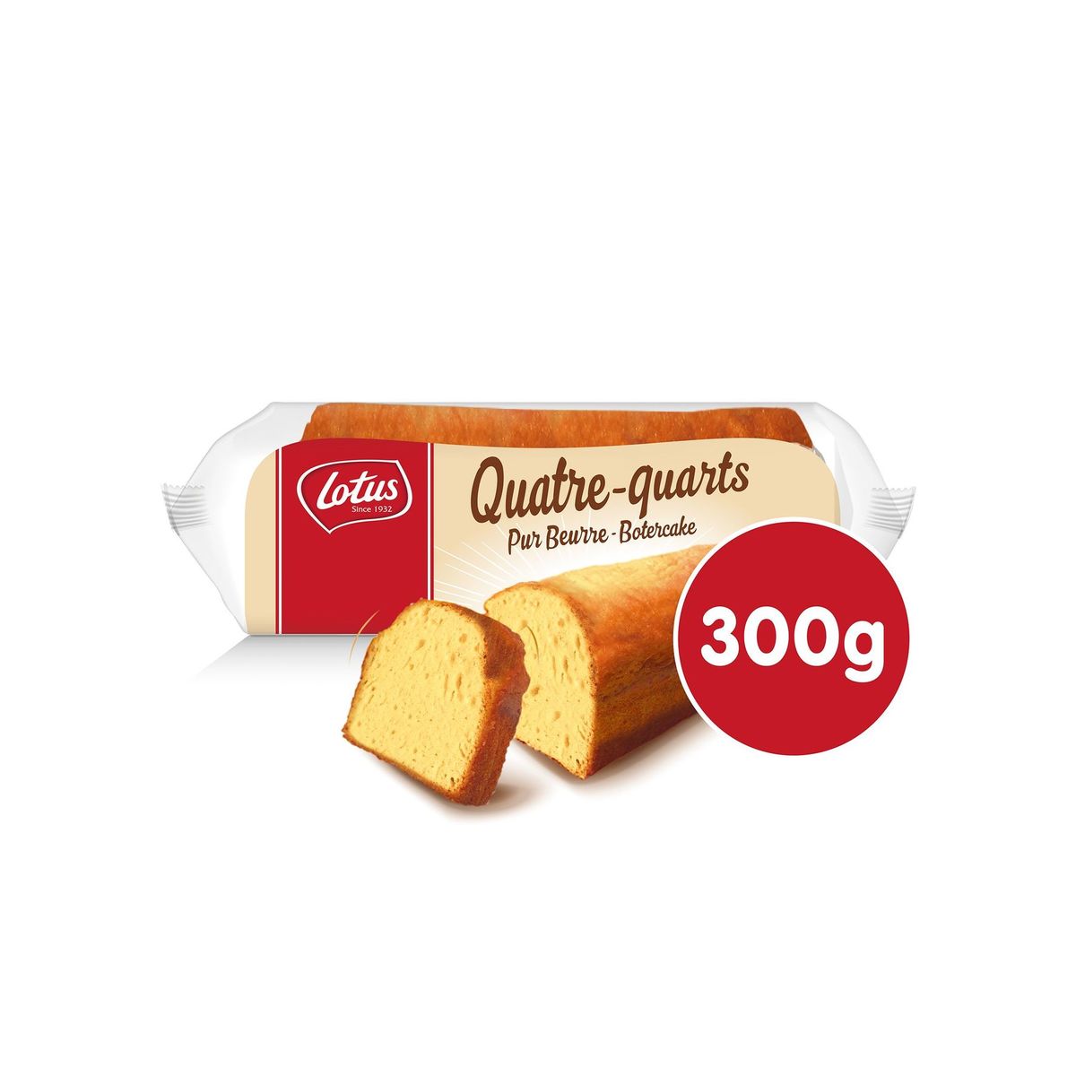 Lotus Quatre-Quarts Pur Beurre 300 g