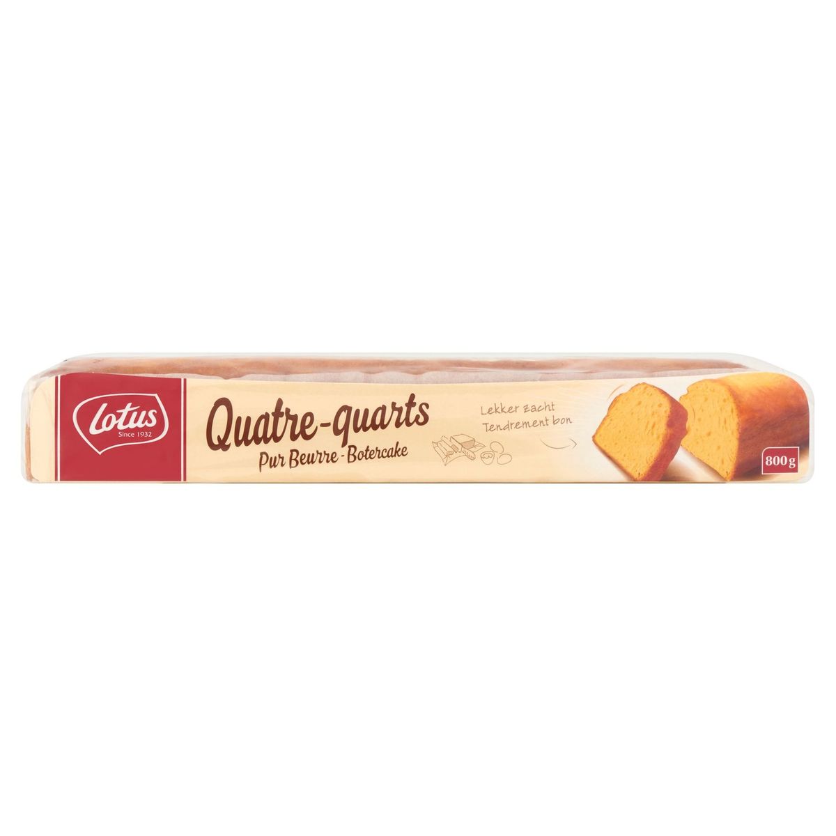 Lotus Quatre-Quarts Botercake 800 g