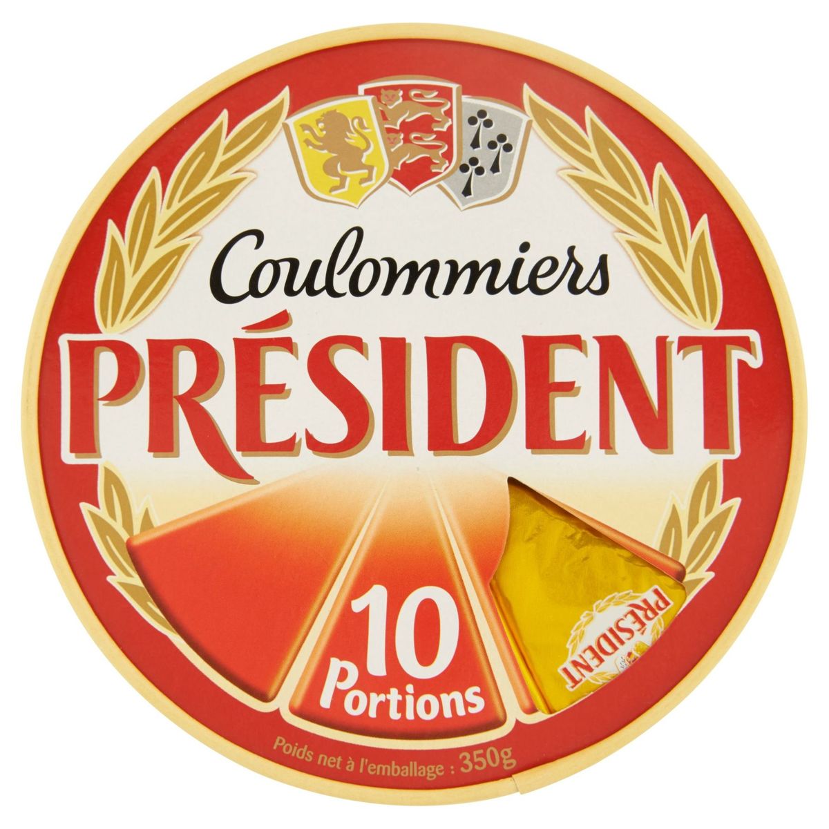 Président Coulommiers 10 Portions 350 g