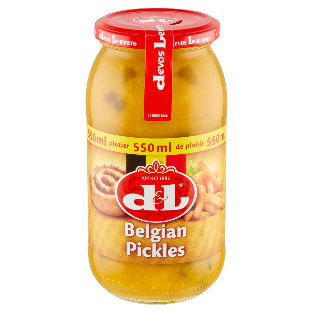 D&L Belgian Pickles 550 ml