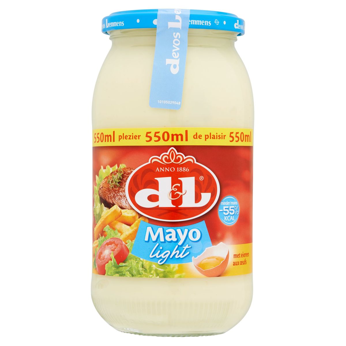 D&L Mayo Light aux Œufs 550 ml