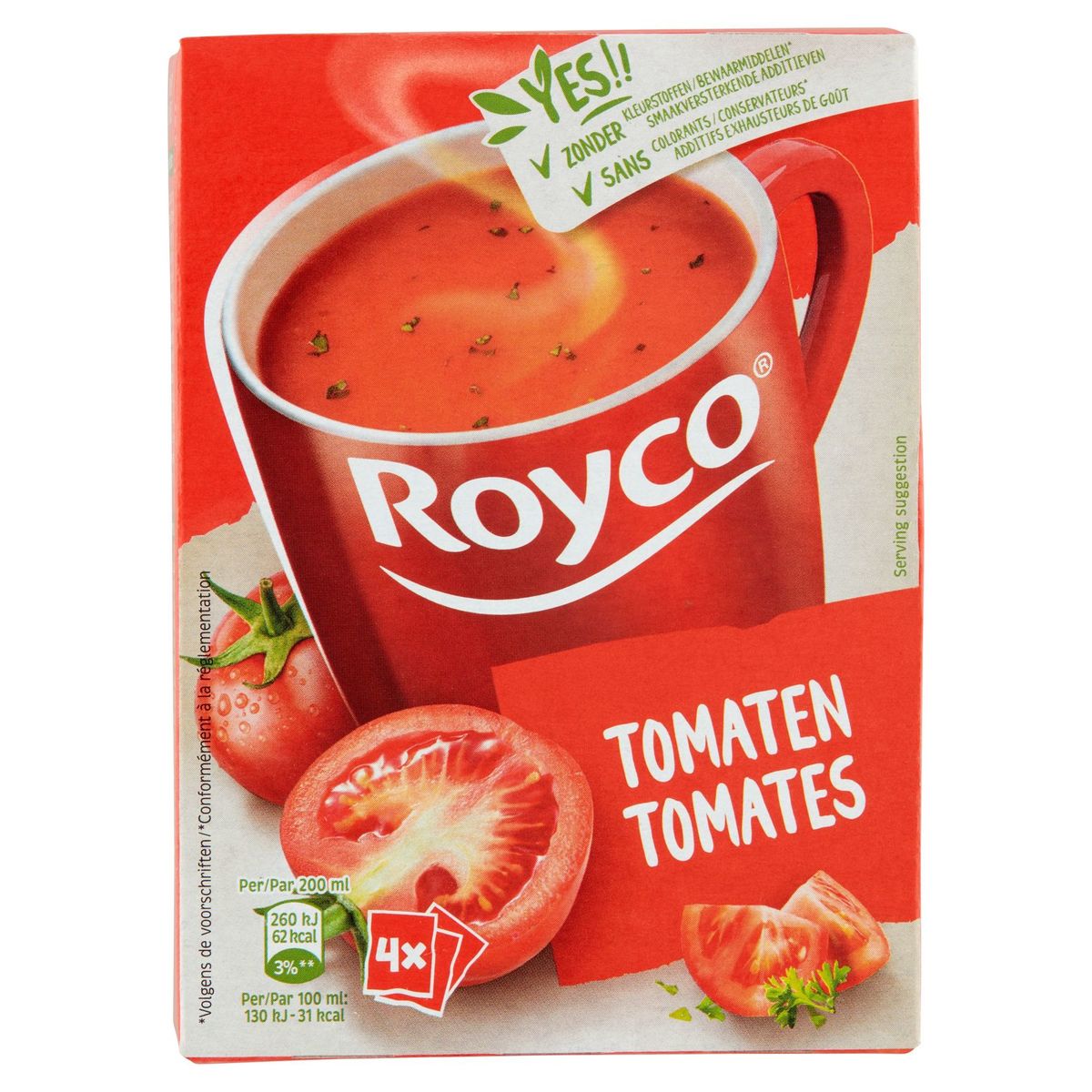 Royco Tomates 4 x 17 g
