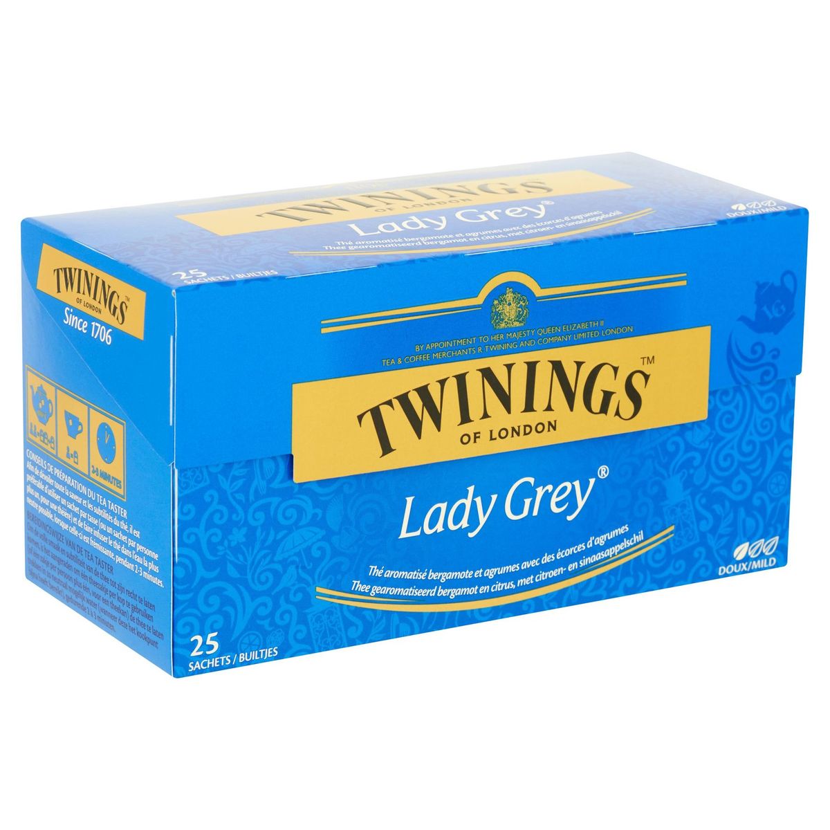 Twinings of London Lady Grey 25 Builtjes 50 g