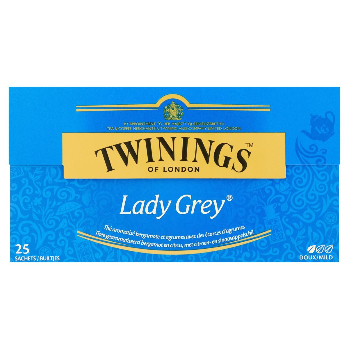 Twinings of London Lady Grey 25 Sachets 50 g