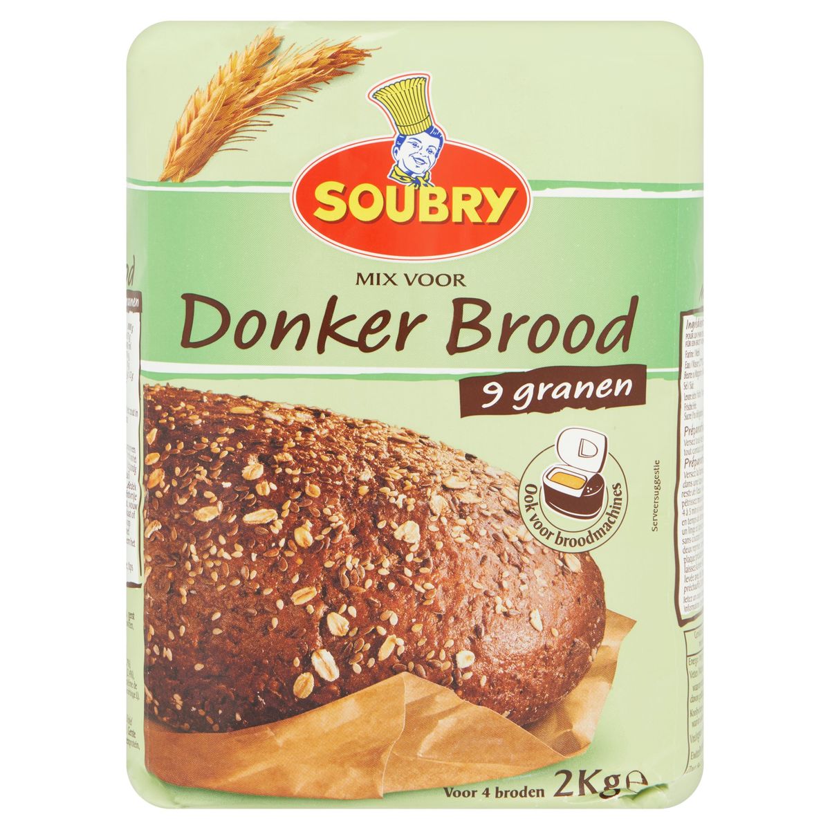 Soubry Bloem voor Donker 9 granenbrood 2kg