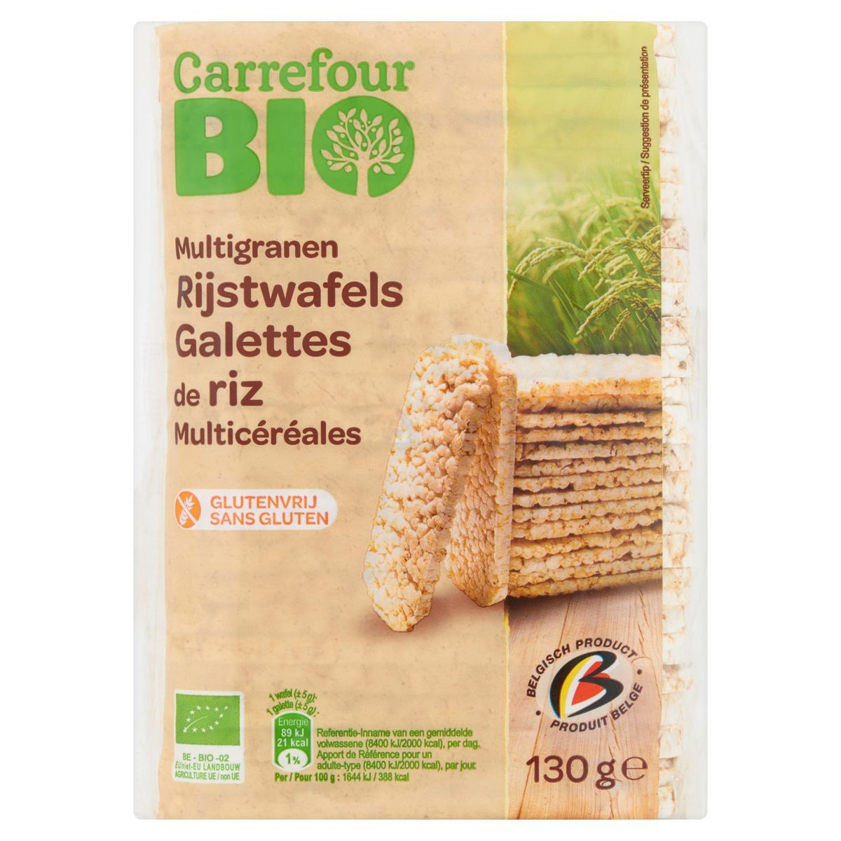 Galettes bio de maïs CARREFOUR BIO : le paquet de 115g à Prix Carrefour