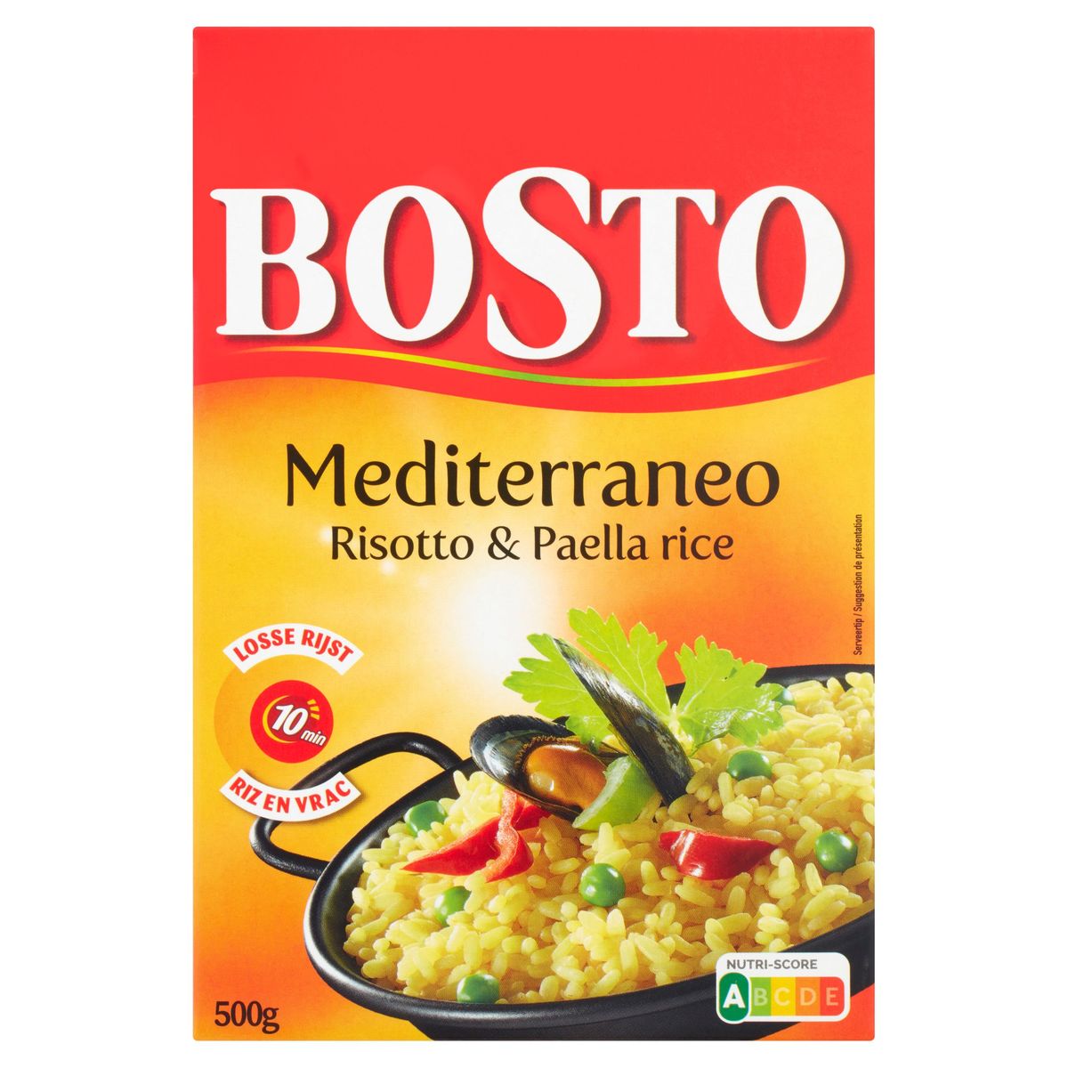 Bosto Mediterraneo Risotto & Paella Rice 500 g