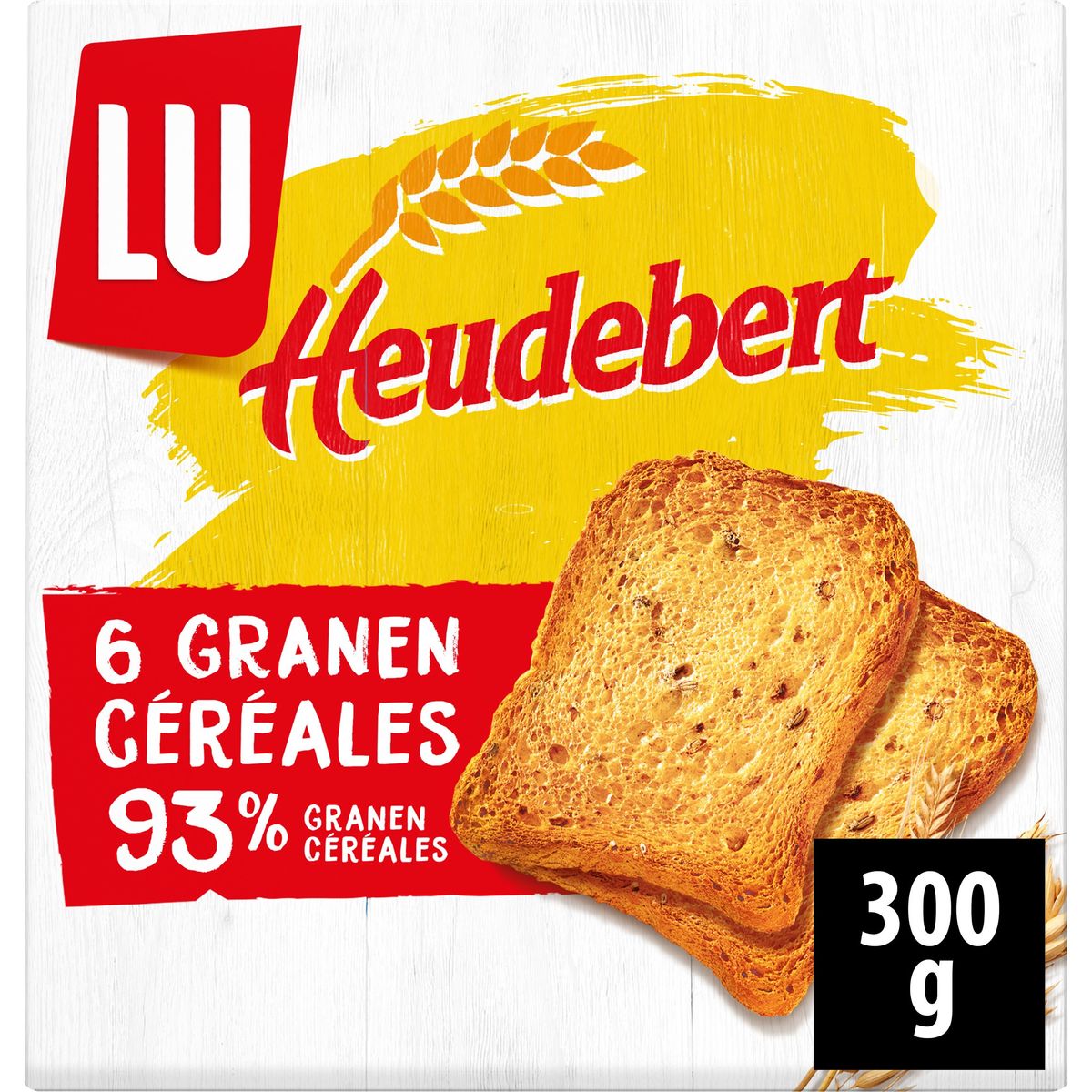 LU Heudebert Biscottes 6 Céréales 300 g