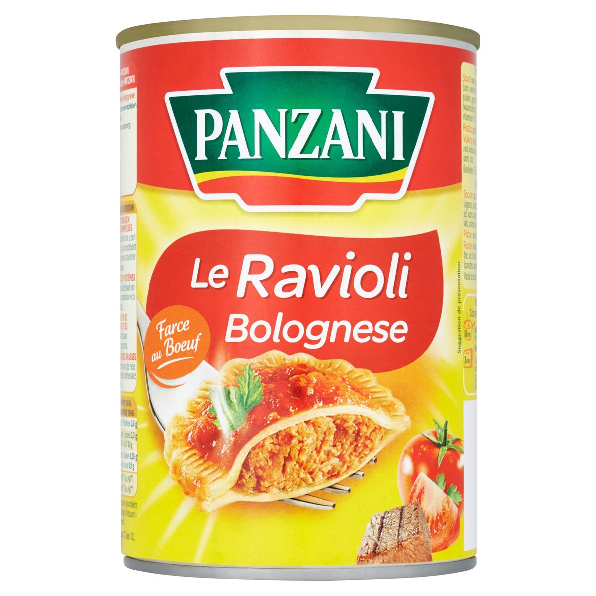 Panzani Le Ravioli Bolognese Farce au Boeuf 400 g