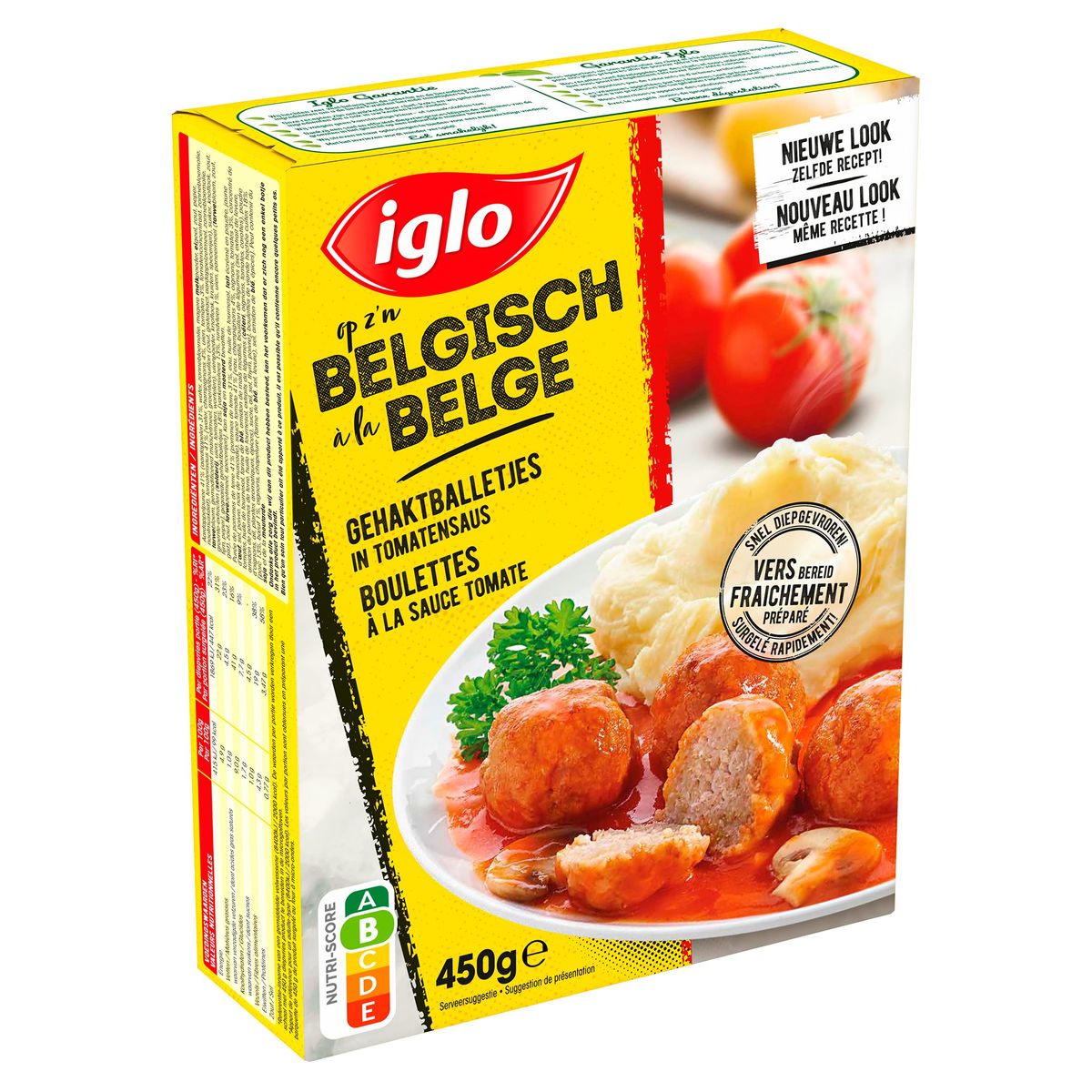 Iglo Boulettes à la Sauce Tomate 1 portion 450 g
