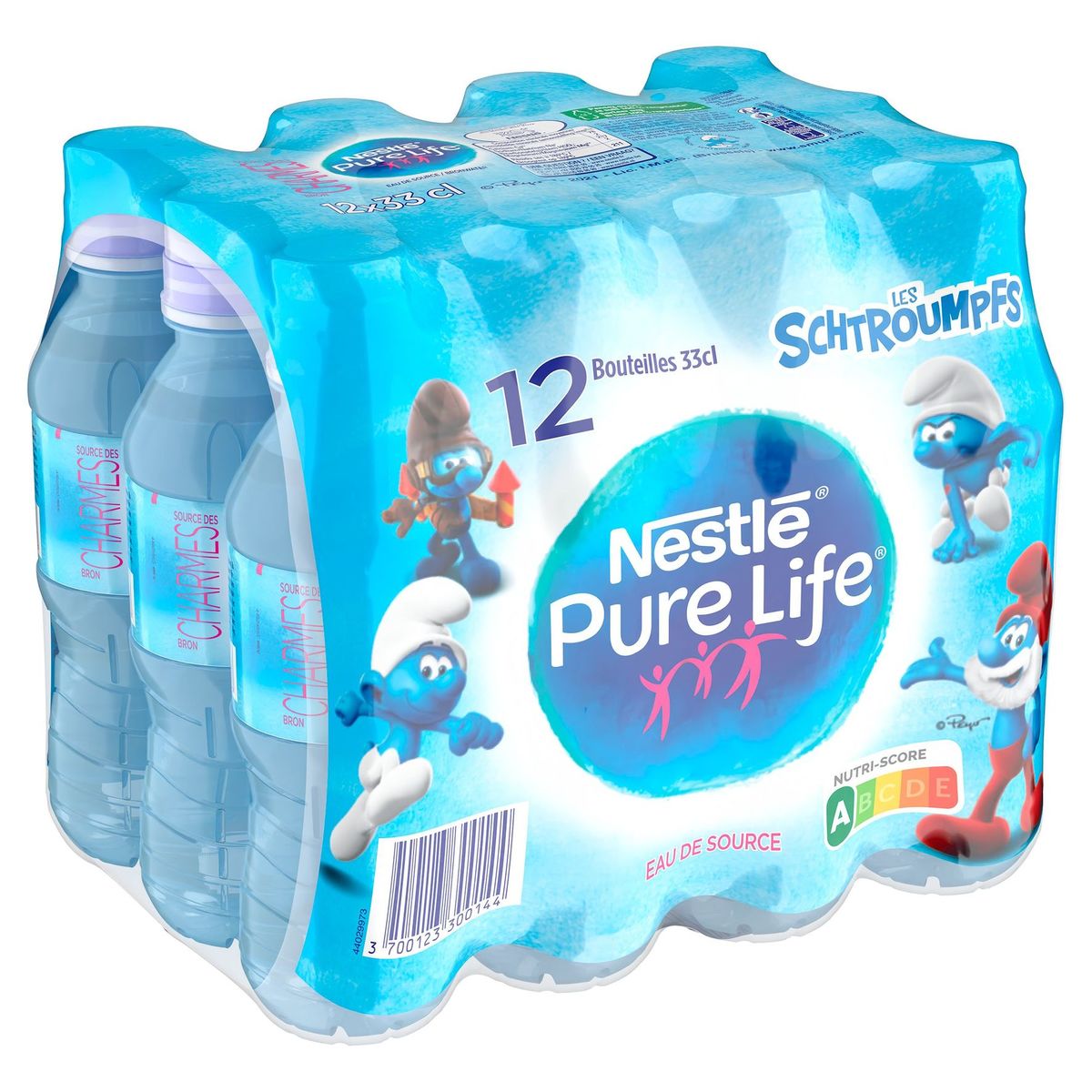 Nestle pure life Eau de source Plate 12 x 33 cl
