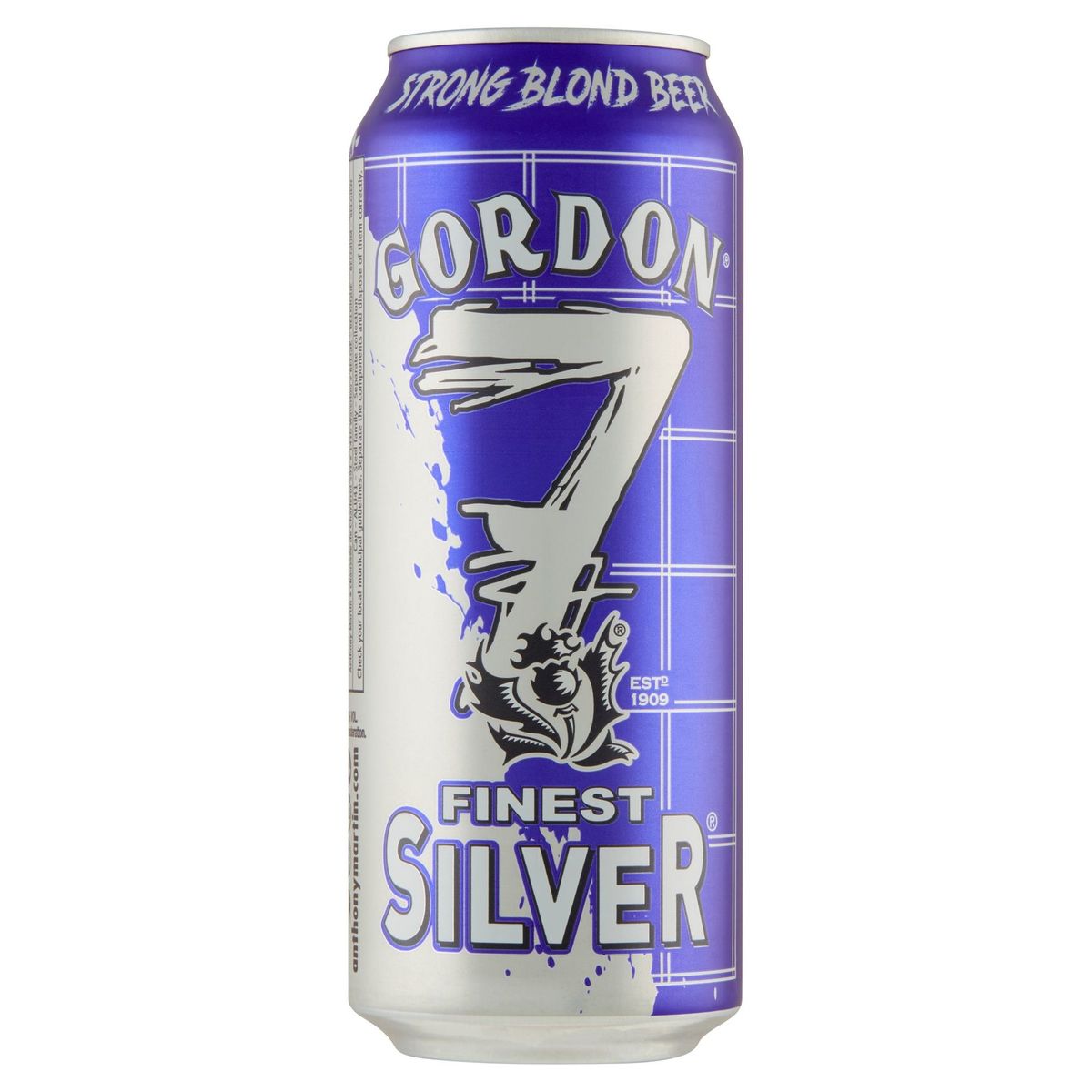 Gordon 7 Finest Silver Strong Blond Beer Canette 50 cl
