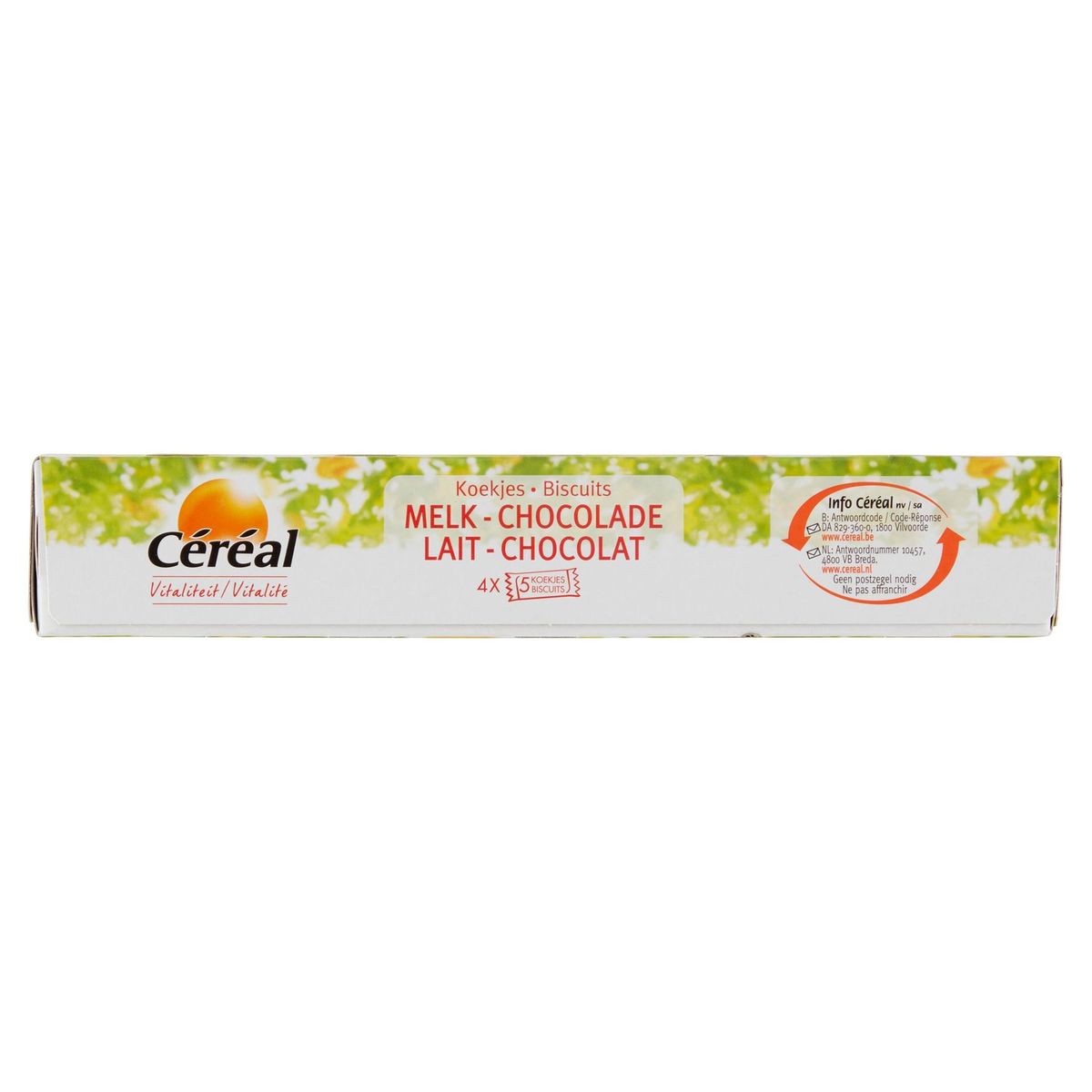 Céréal Nutti-Plus Biscuits Lait - Chocolat 20 Pièces 230 g