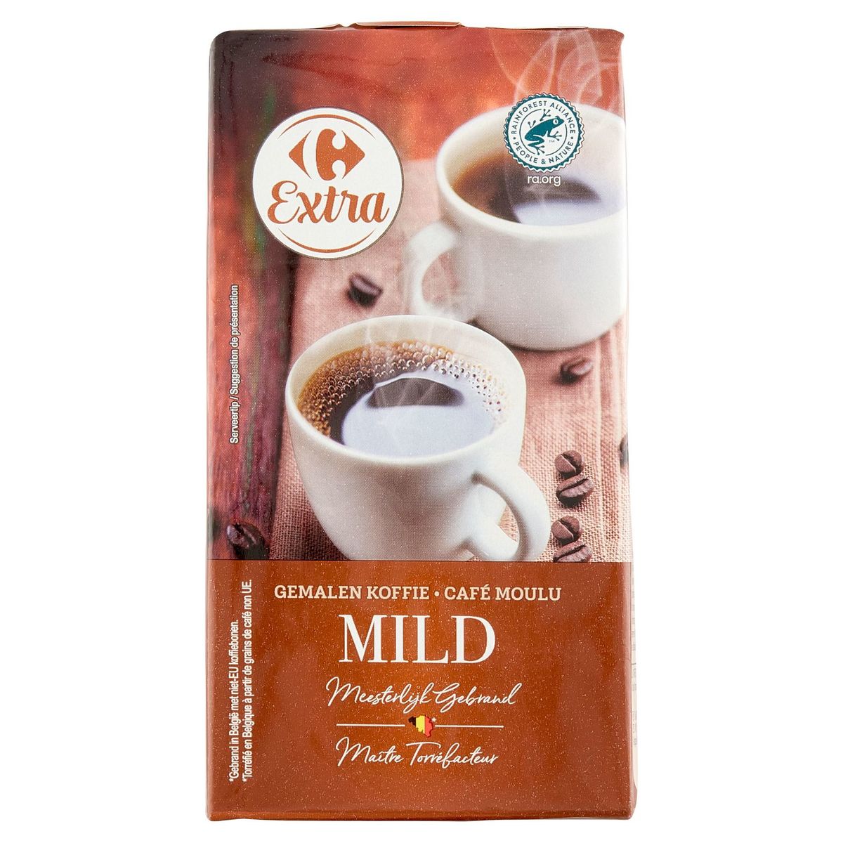 Carrefour Extra Gemalen Koffie Mild 250 g