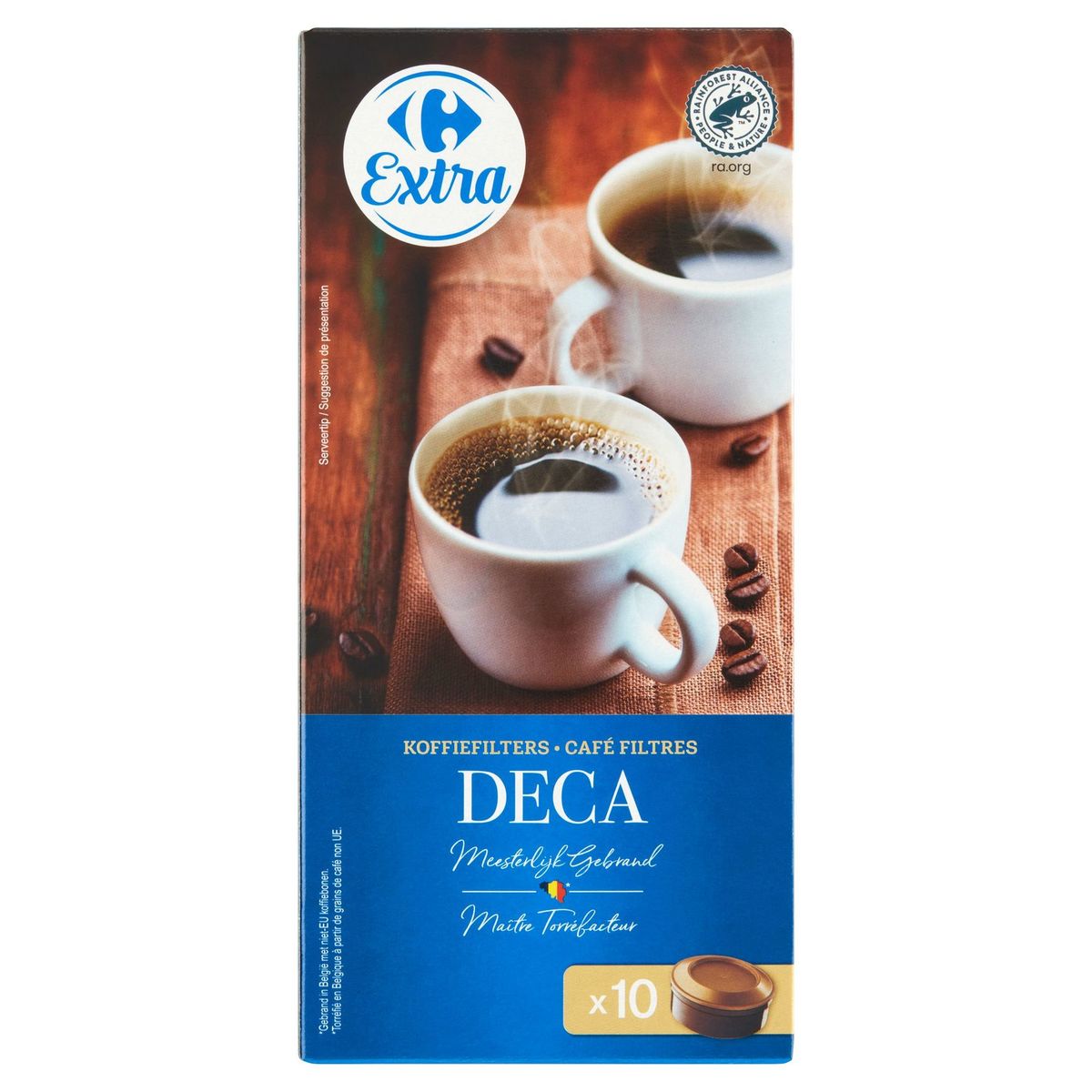 Carrefour Extra Koffiefilters Deca10 Stuks 75 g