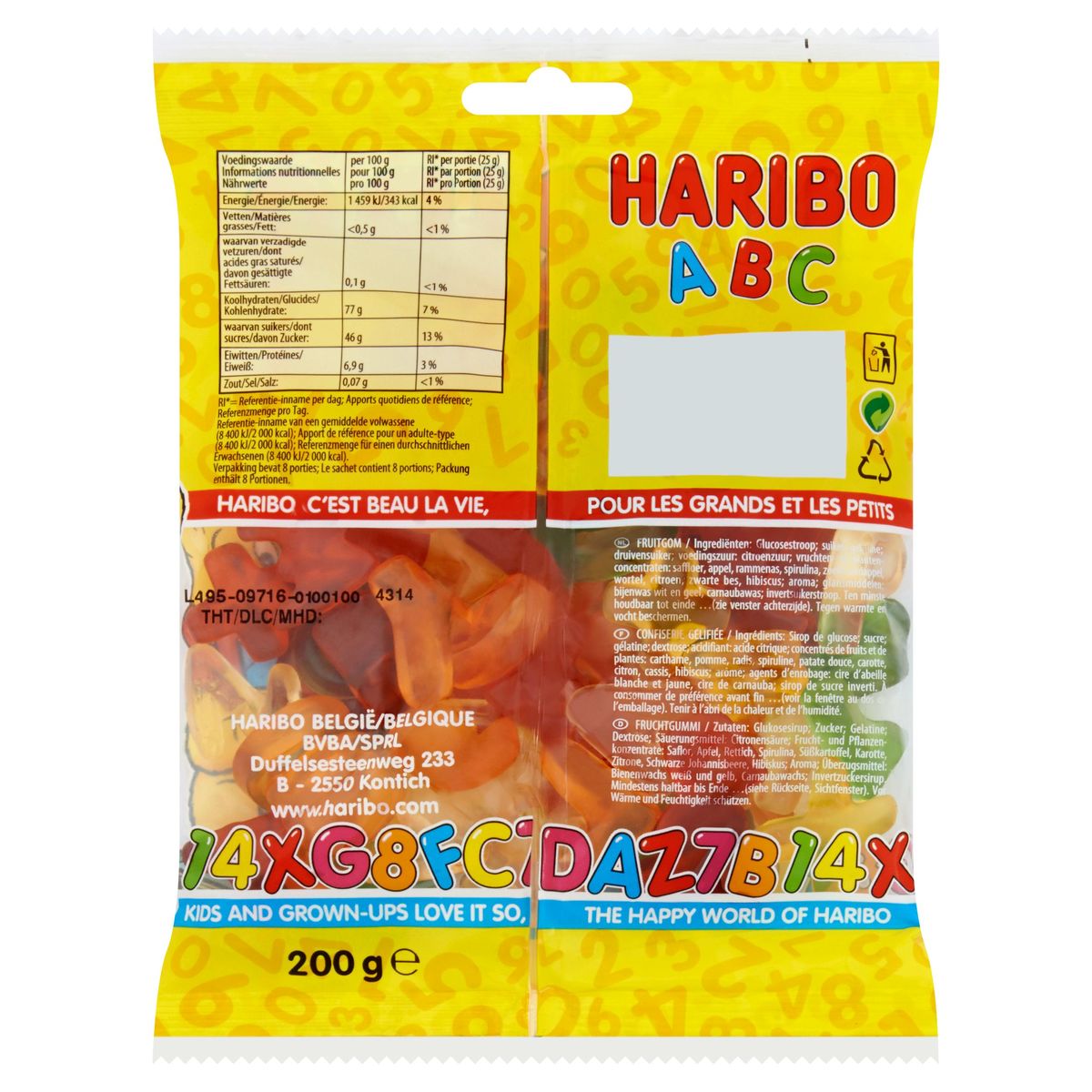 Haribo Letters 200 g