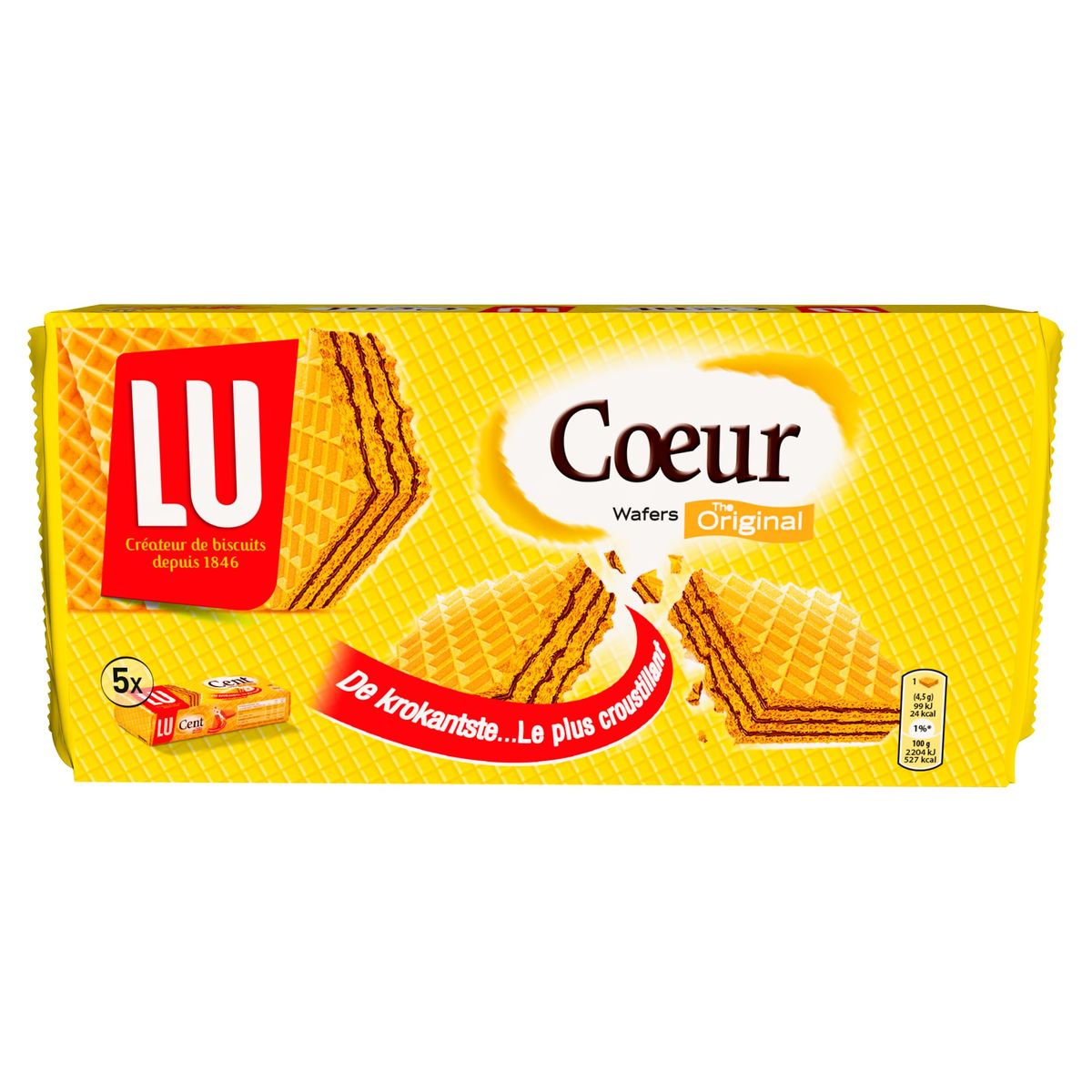 LU Cent Wafers Gaufrettes Au Chocolat 255 g