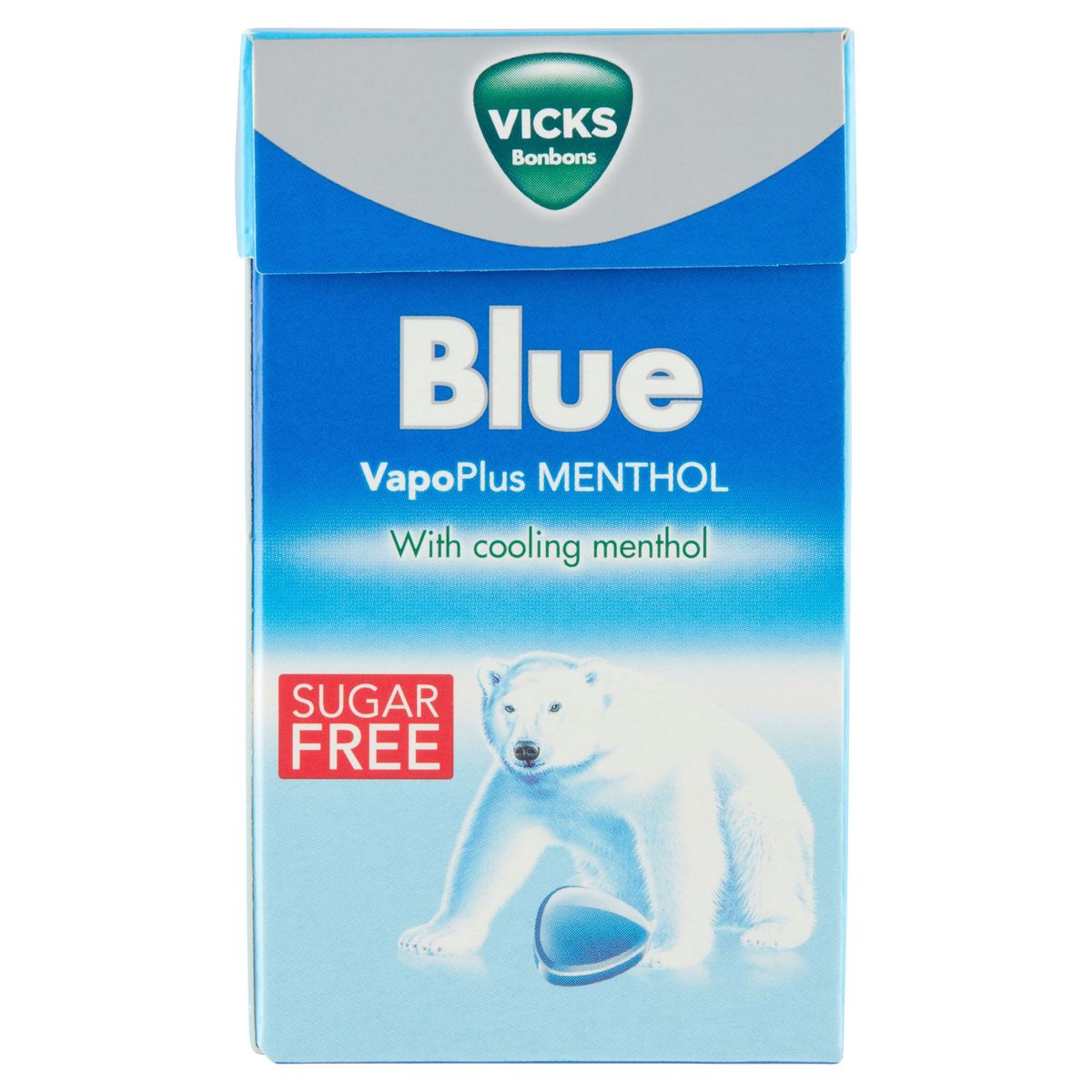 Vicks Bonbons Blue VapoPlus Menthol Sugar Free 40 g